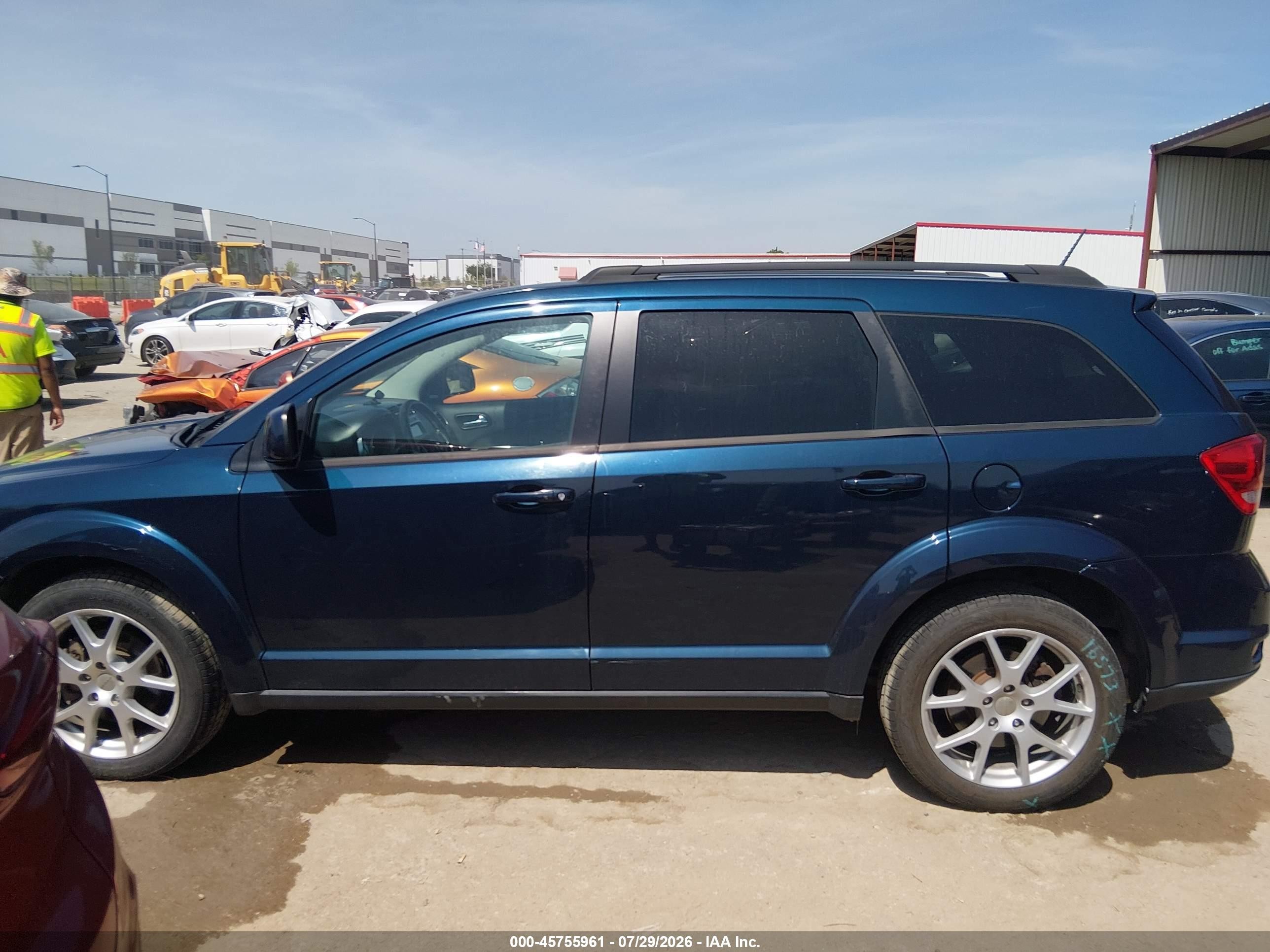 2015 Dodge Journey Sxt Dark Blue vin: 3C4PDCBG4FT671164