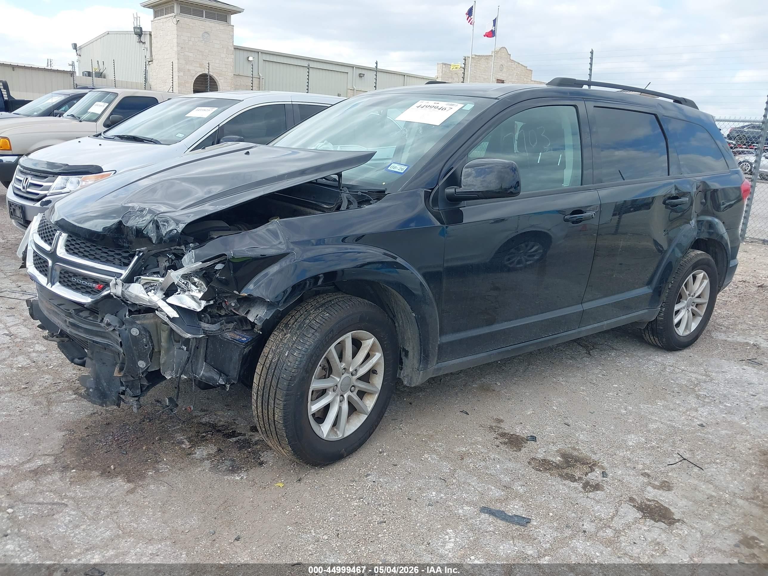 2015 Dodge Journey Sxt Black vin: 3C4PDCBG4FT697084