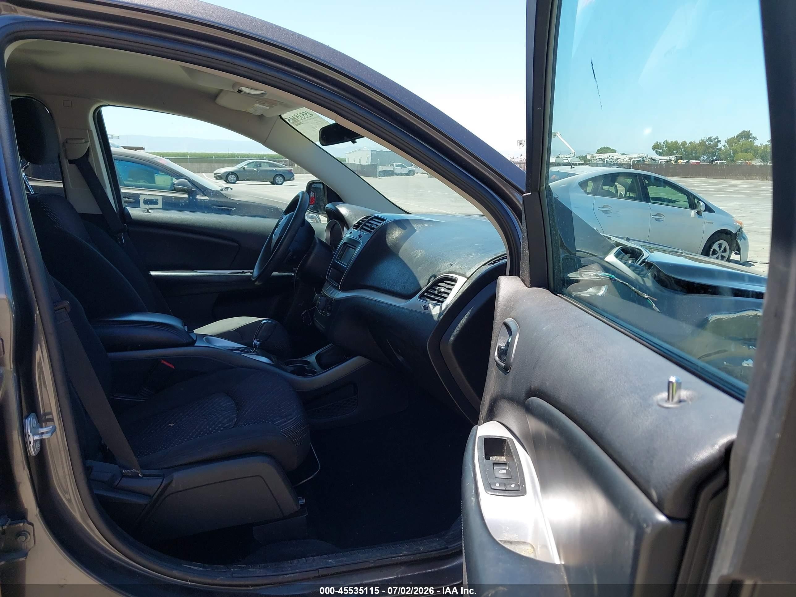 2015 Dodge Journey Sxt Gray vin: 3C4PDCBG4FT755081