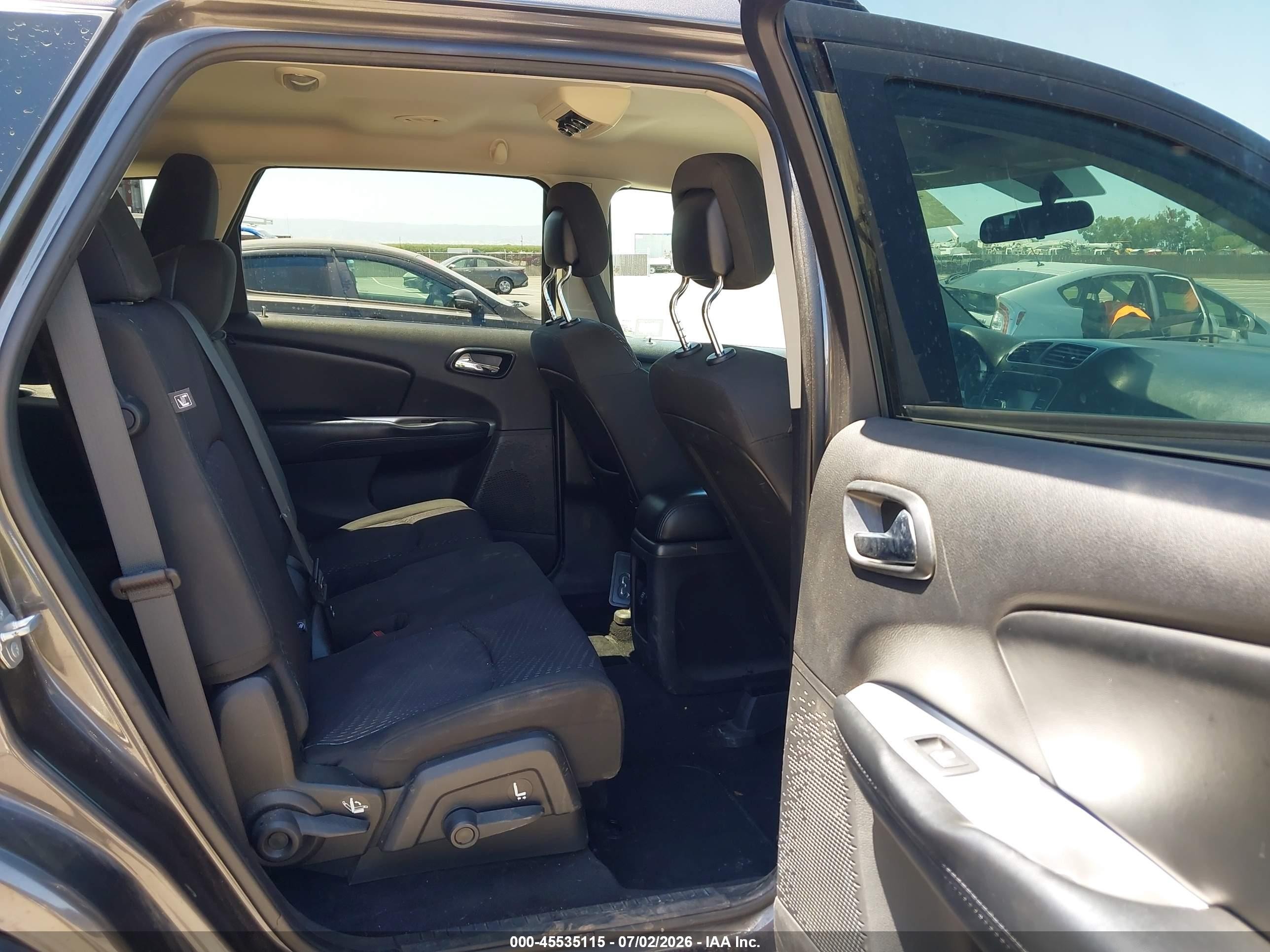 2015 Dodge Journey Sxt Gray vin: 3C4PDCBG4FT755081