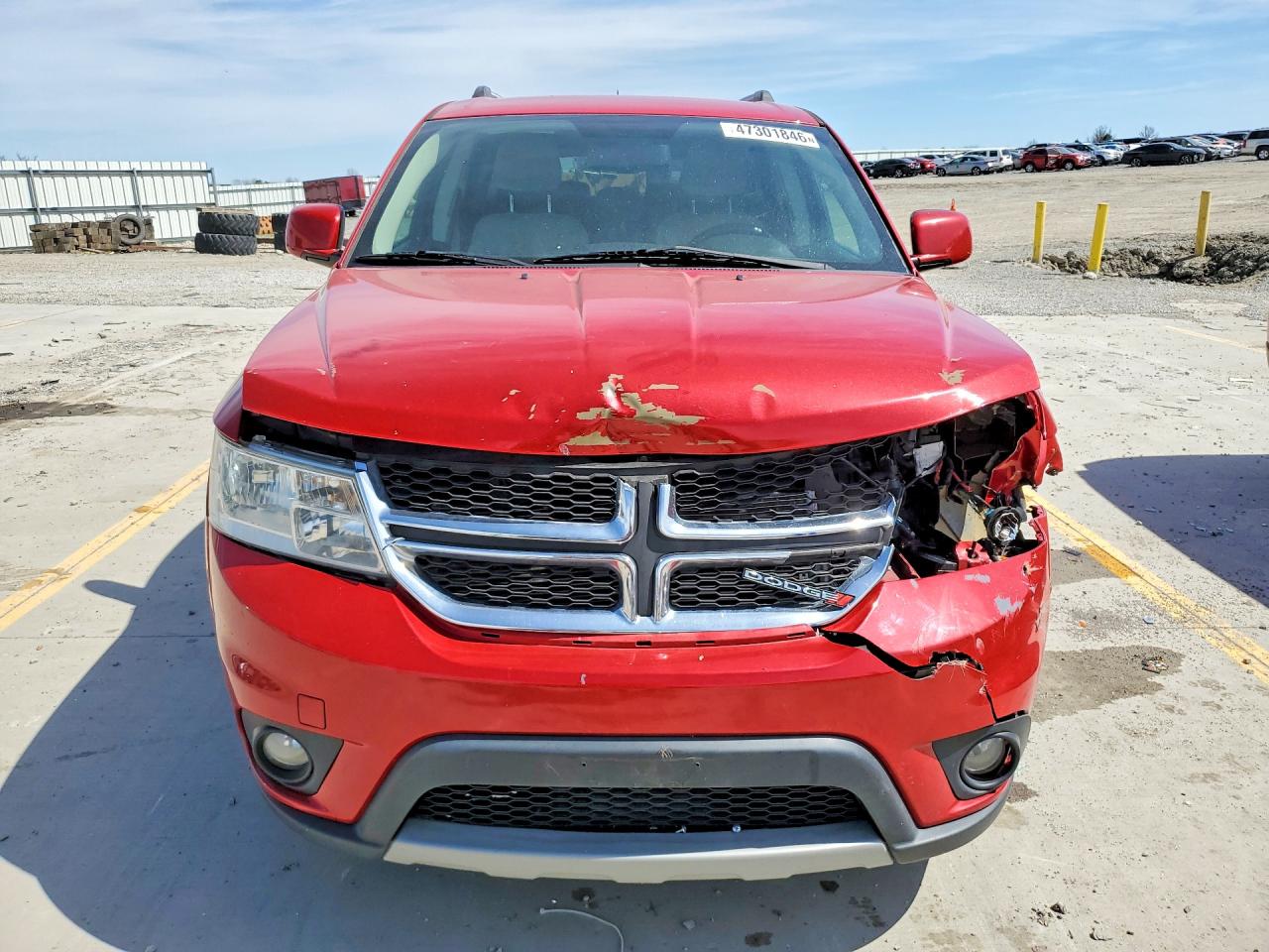 2017 Dodge Journey Red vin: 3C4PDCBG4HT602414