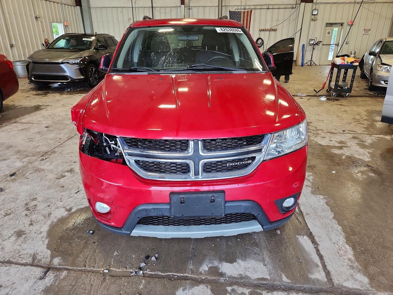 2012 Dodge Journey Sxt Red vin: 3C4PDCBG5CT235063