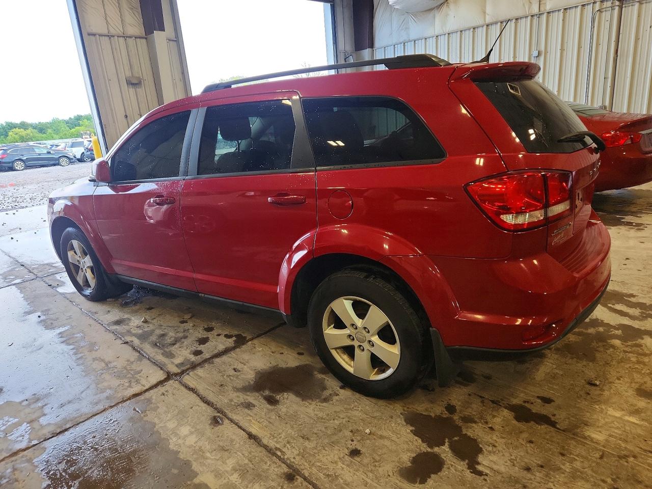 2012 Dodge Journey Sxt Red vin: 3C4PDCBG5CT235063