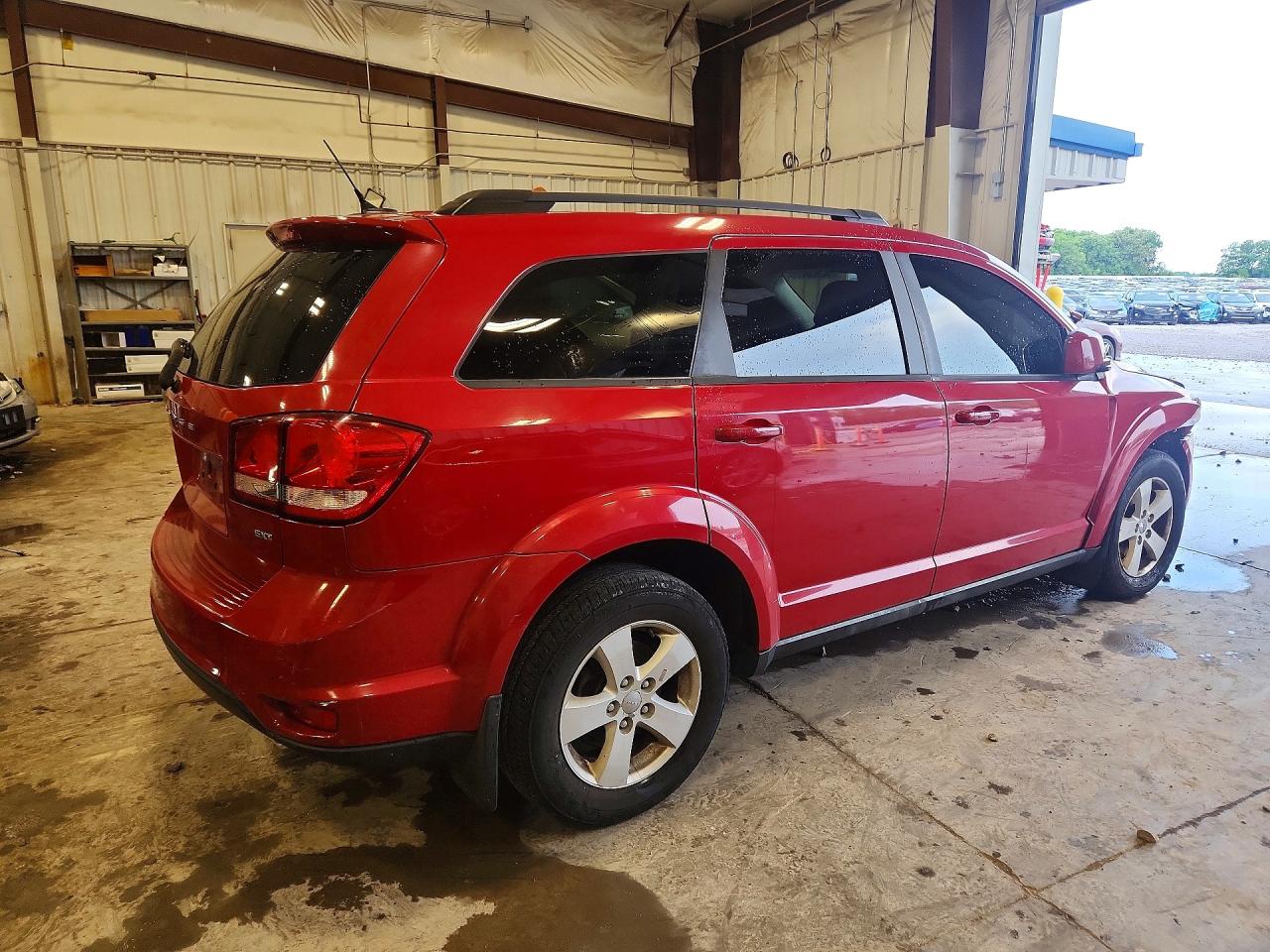 2012 Dodge Journey Sxt Red vin: 3C4PDCBG5CT235063