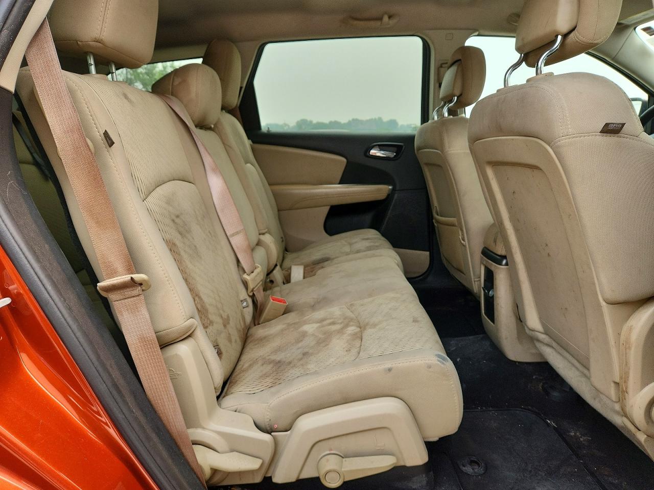 2012 Dodge Journey Sxt Orange vin: 3C4PDCBG5CT395833