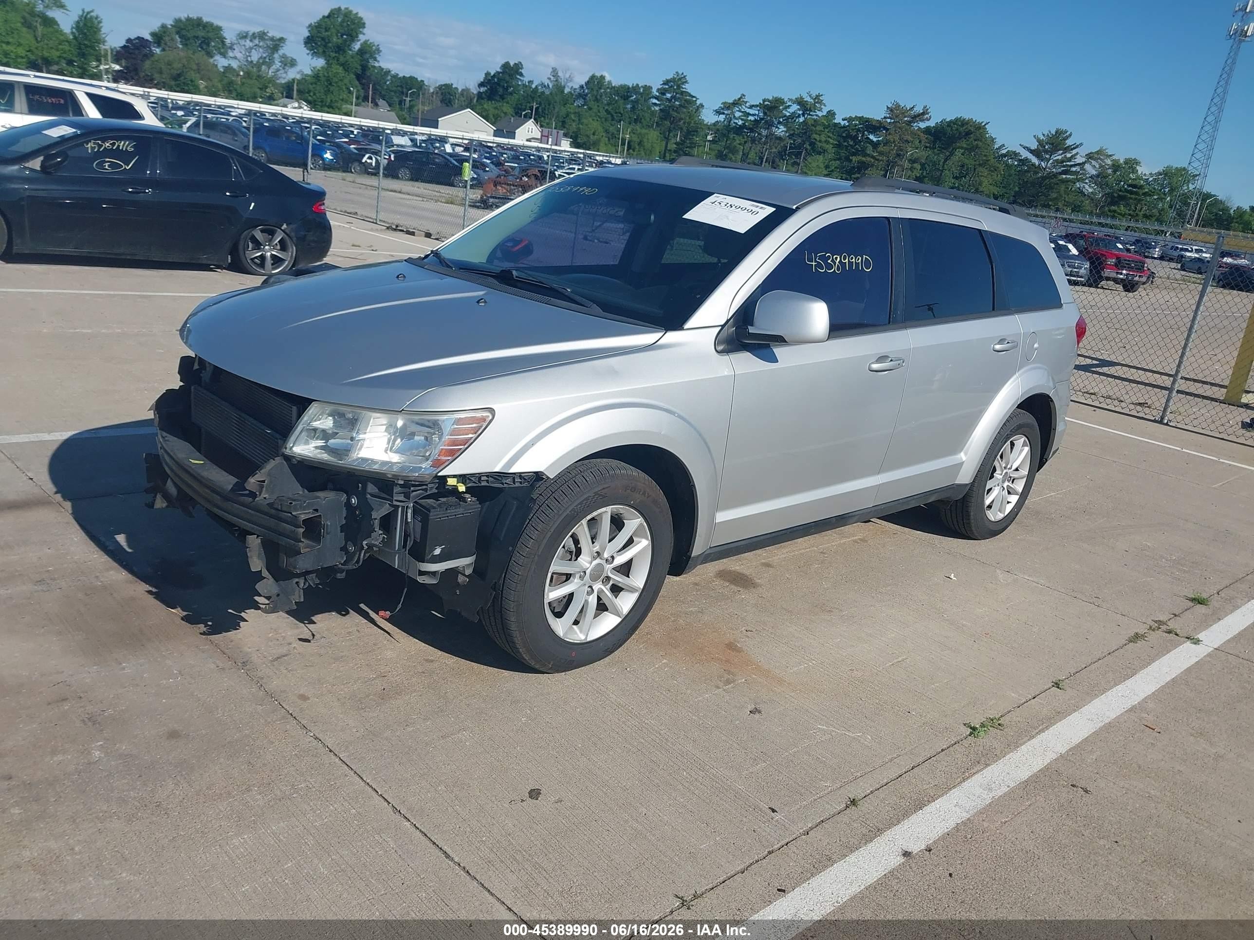 2013 Dodge Journey Sxt Silver vin: 3C4PDCBG5DT555288