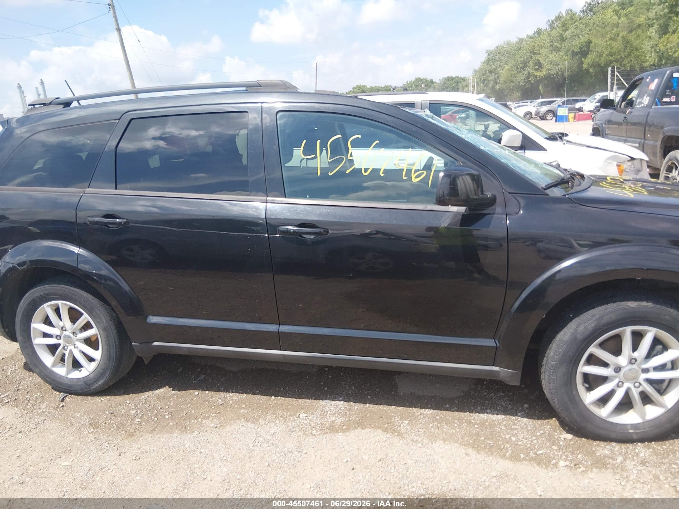 2013 Dodge Journey Sxt Black vin: 3C4PDCBG5DT555419