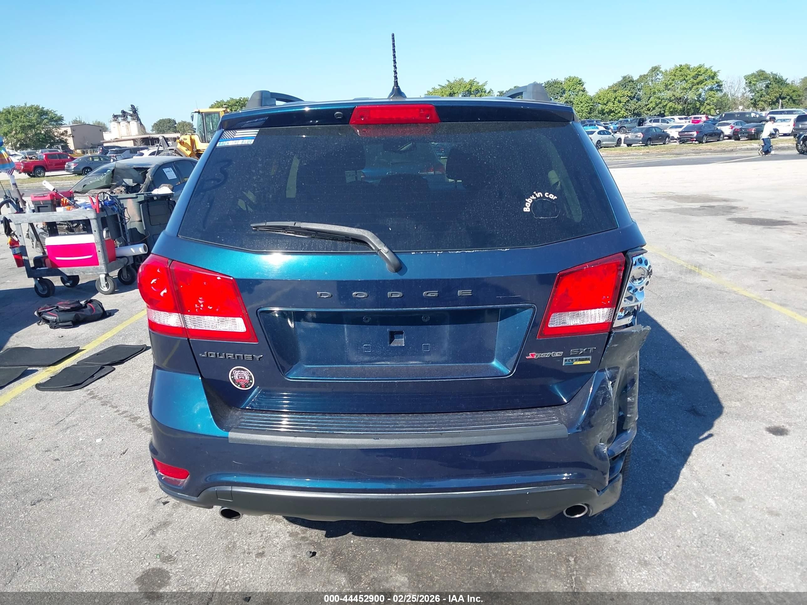 2013 Dodge Journey Sxt Green vin: 3C4PDCBG5DT571006