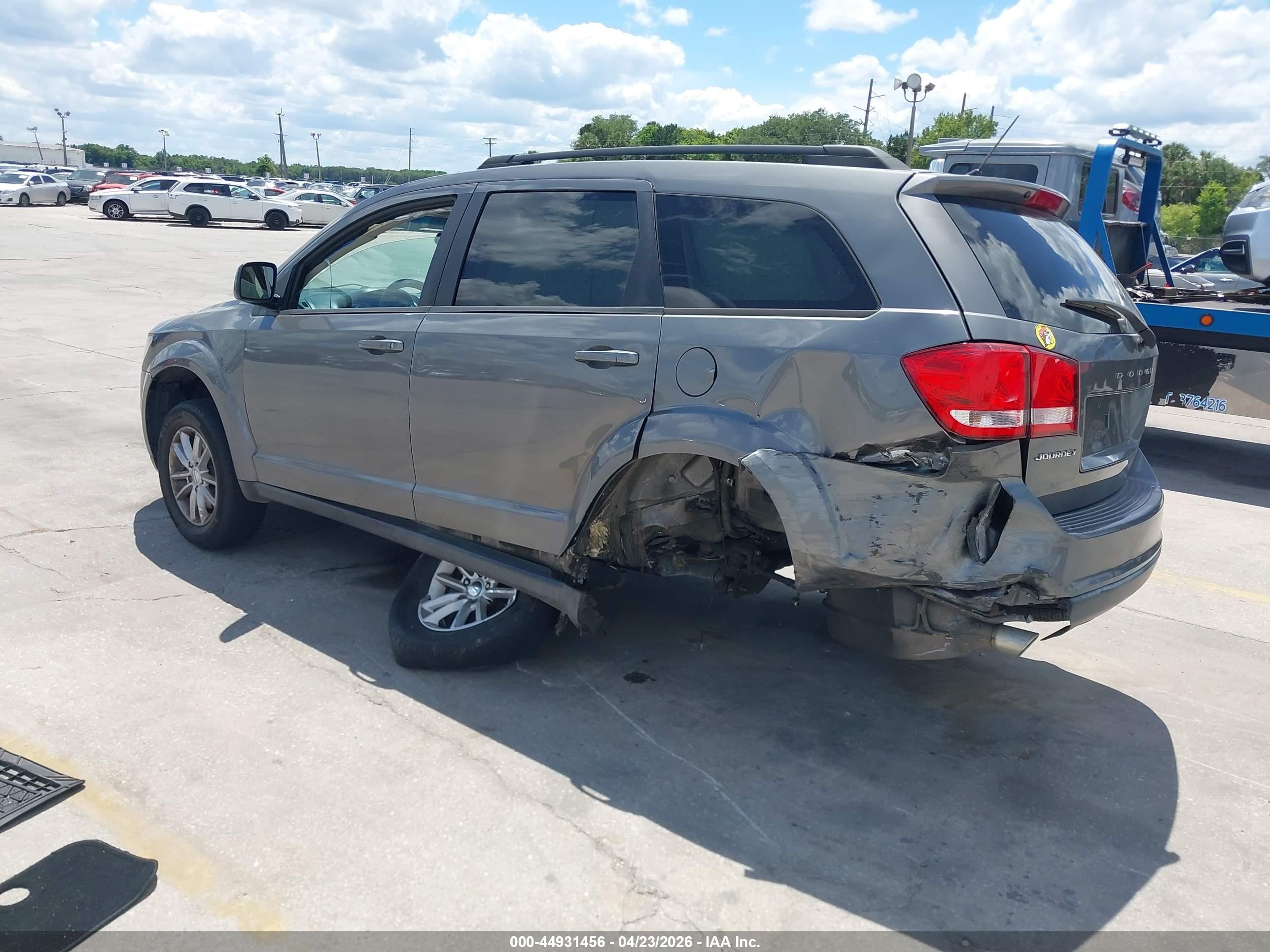 2013 Dodge Journey Sxt Silver vin: 3C4PDCBG5DT571037