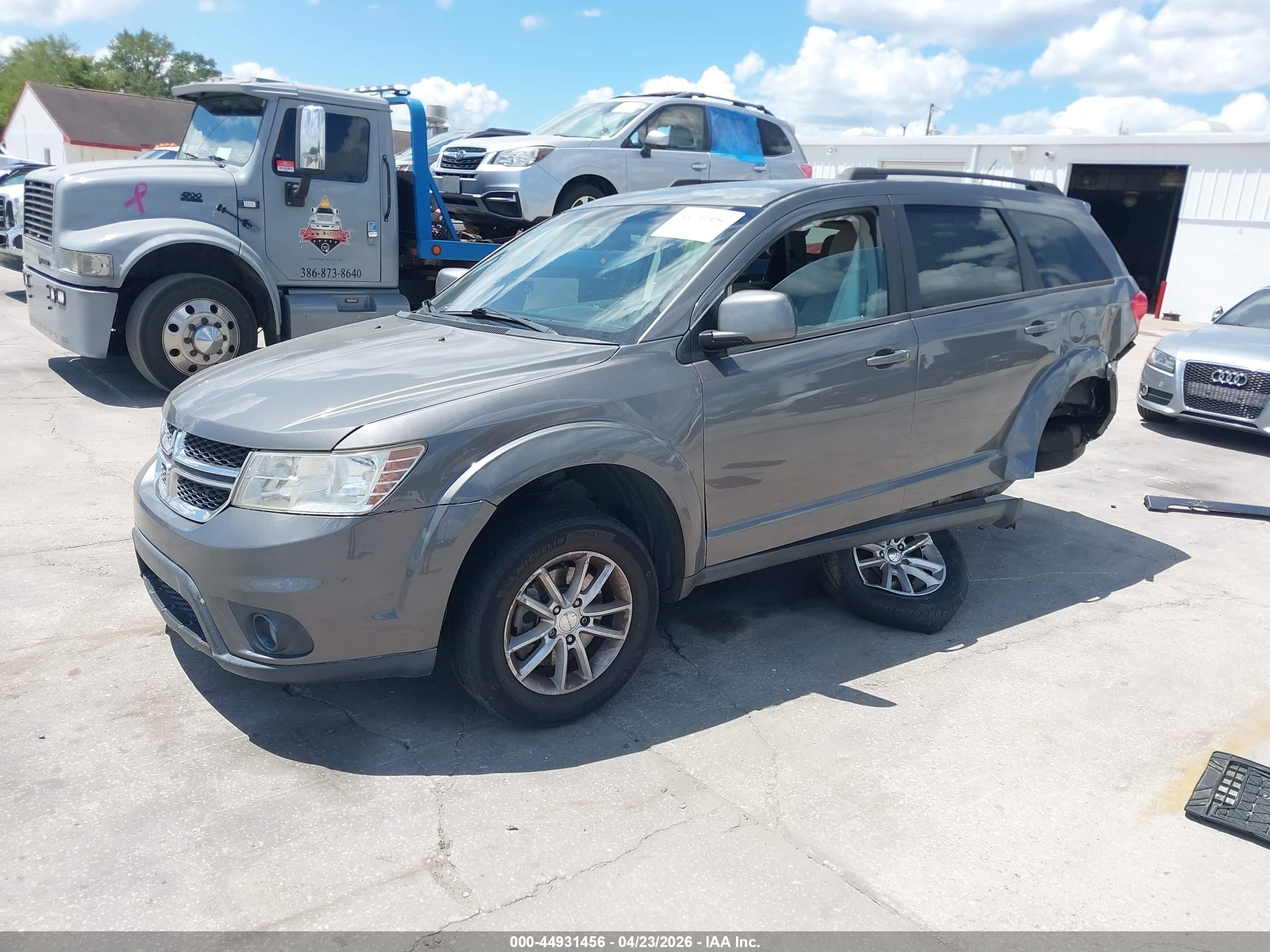 2013 Dodge Journey Sxt Silver vin: 3C4PDCBG5DT571037