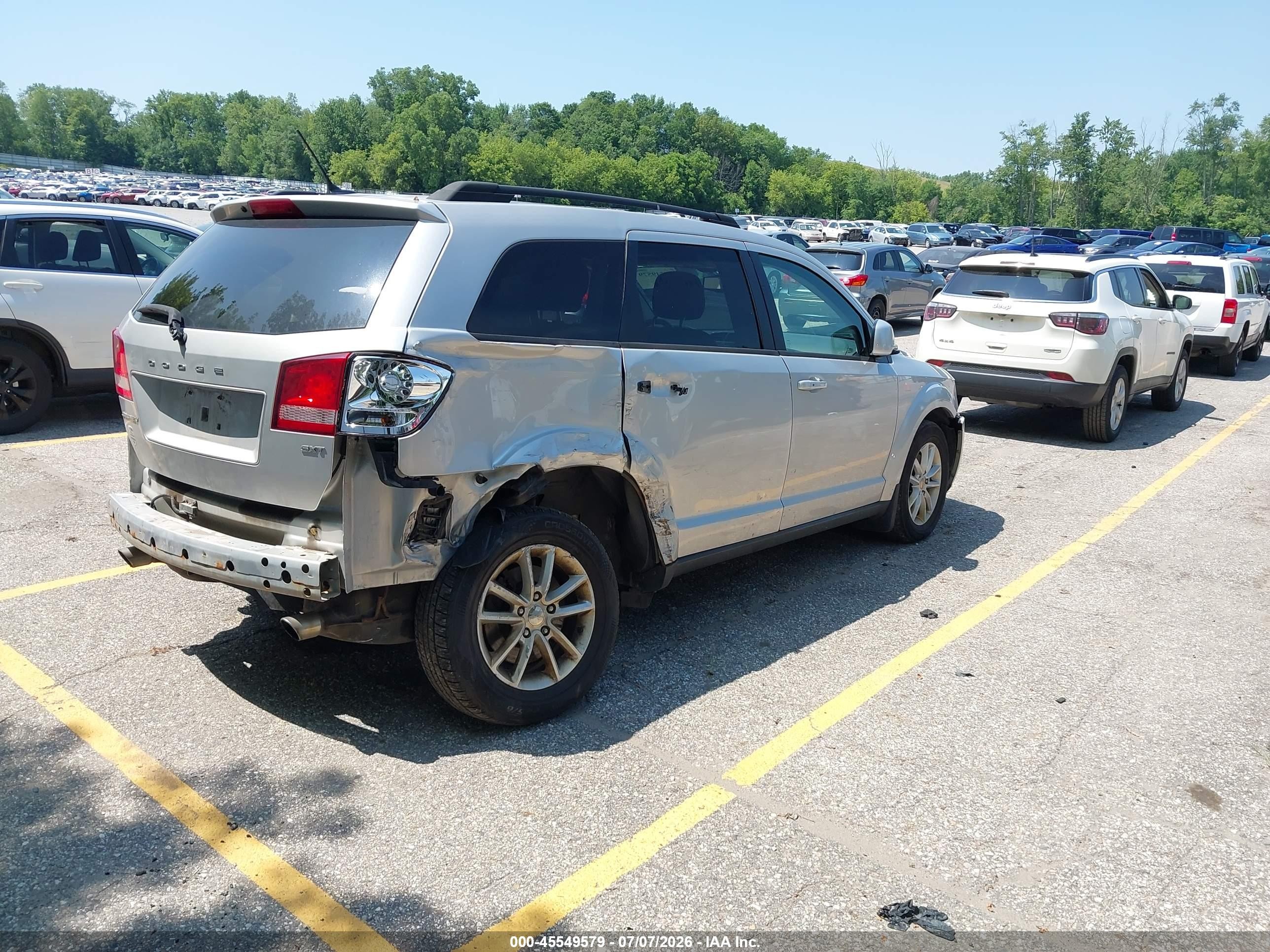 2014 Dodge Journey Sxt Black vin: 3C4PDCBG5ET104539