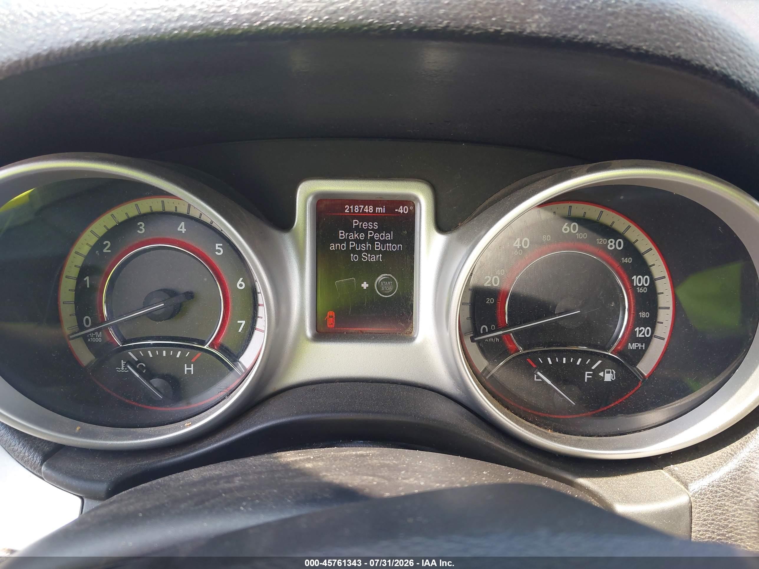 2014 Dodge Journey Sxt Red vin: 3C4PDCBG5ET142823