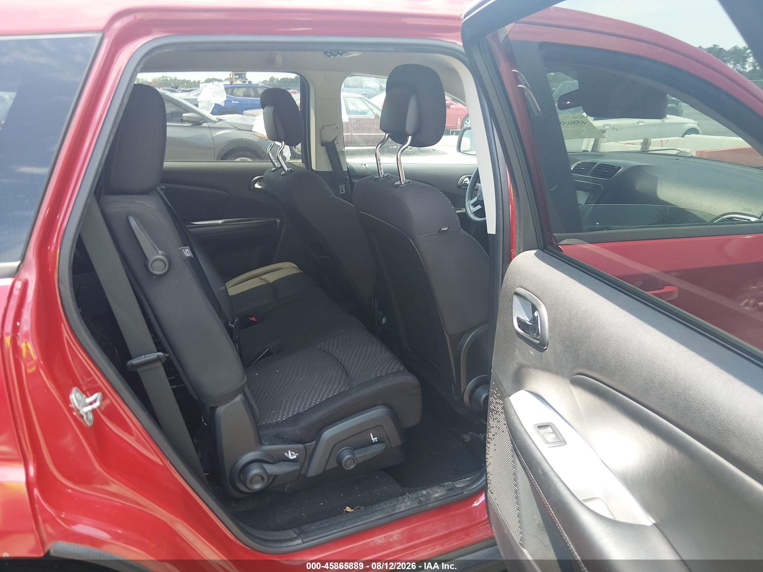 2014 Dodge Journey Sxt Red vin: 3C4PDCBG5ET178396