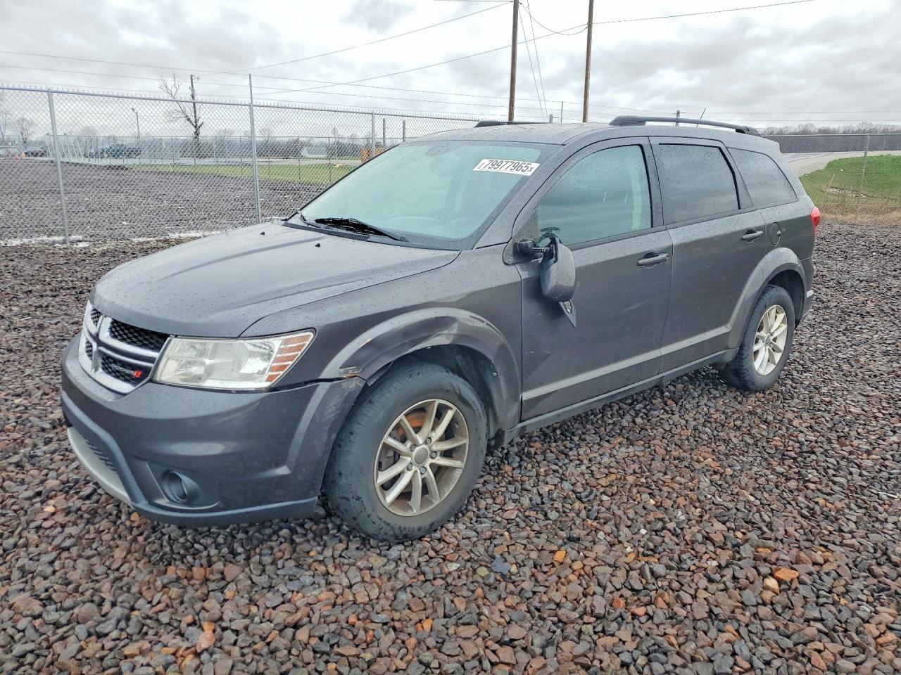 2015 Dodge Journey Sxt Gray vin: 3C4PDCBG5FT561031
