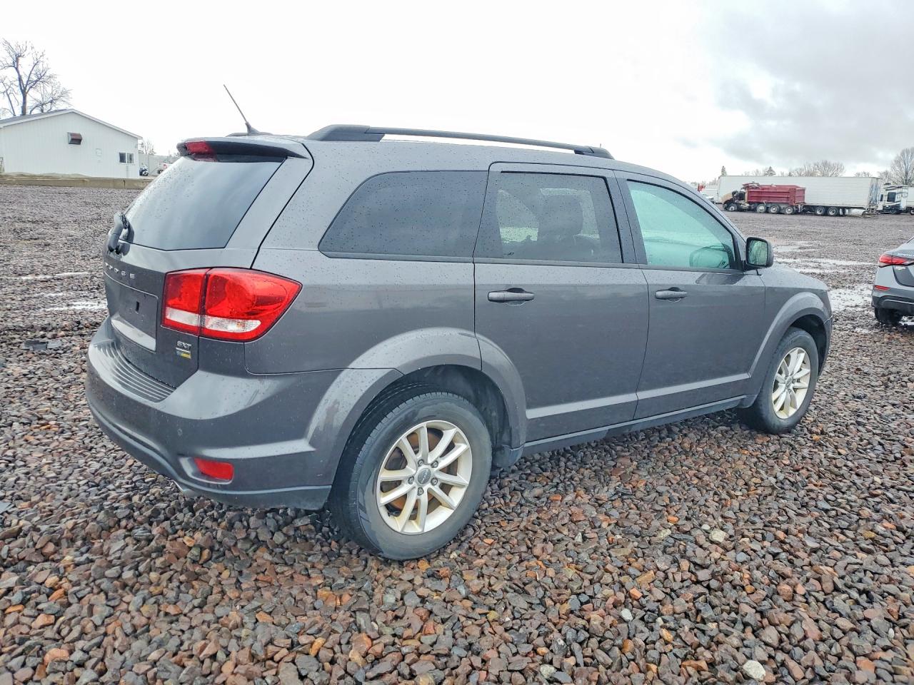 2015 Dodge Journey Sxt Gray vin: 3C4PDCBG5FT561031