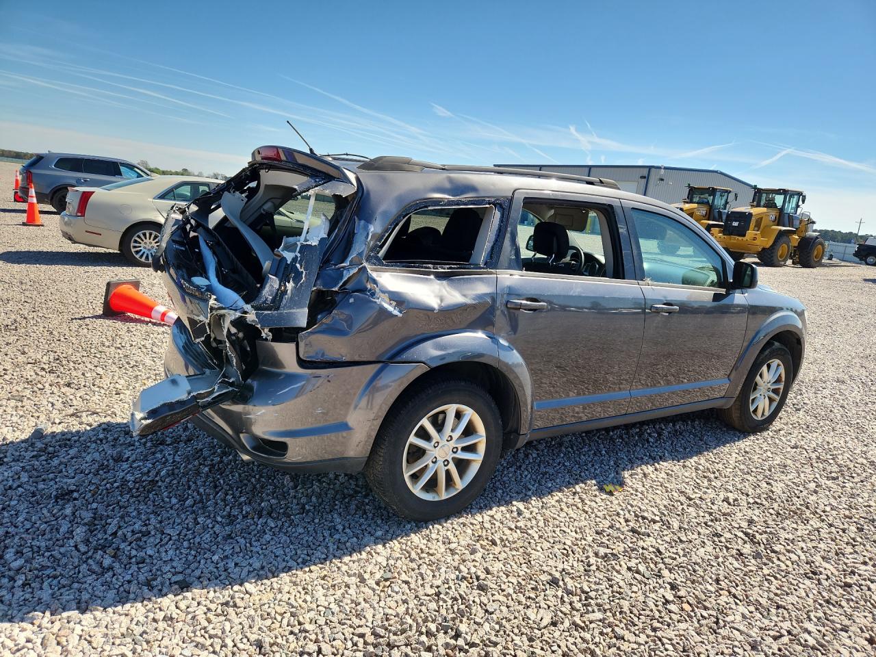 2015 Dodge Journey Sxt Серый vin: 3C4PDCBG5FT686059