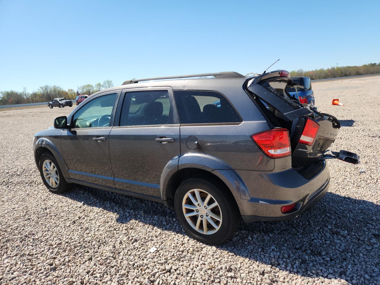 2015 Dodge Journey Sxt Серый vin: 3C4PDCBG5FT686059