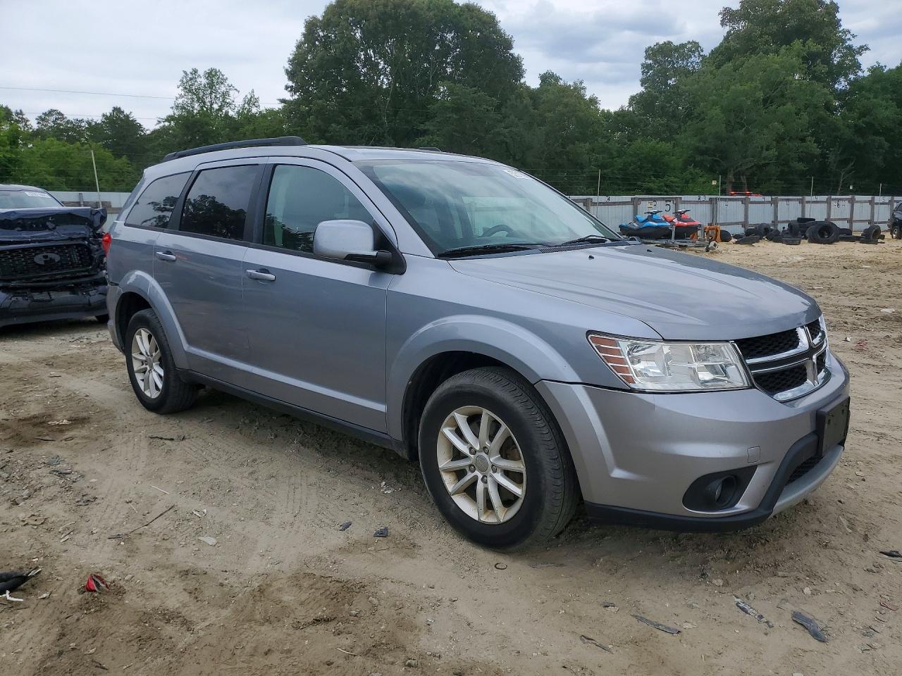 2016 Dodge Journey Sxt Gray vin: 3C4PDCBG5GT127189