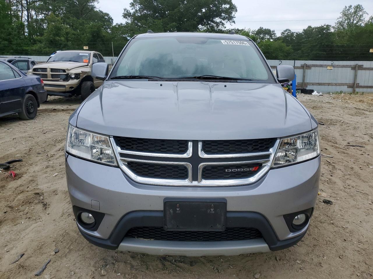 2016 Dodge Journey Sxt Gray vin: 3C4PDCBG5GT127189