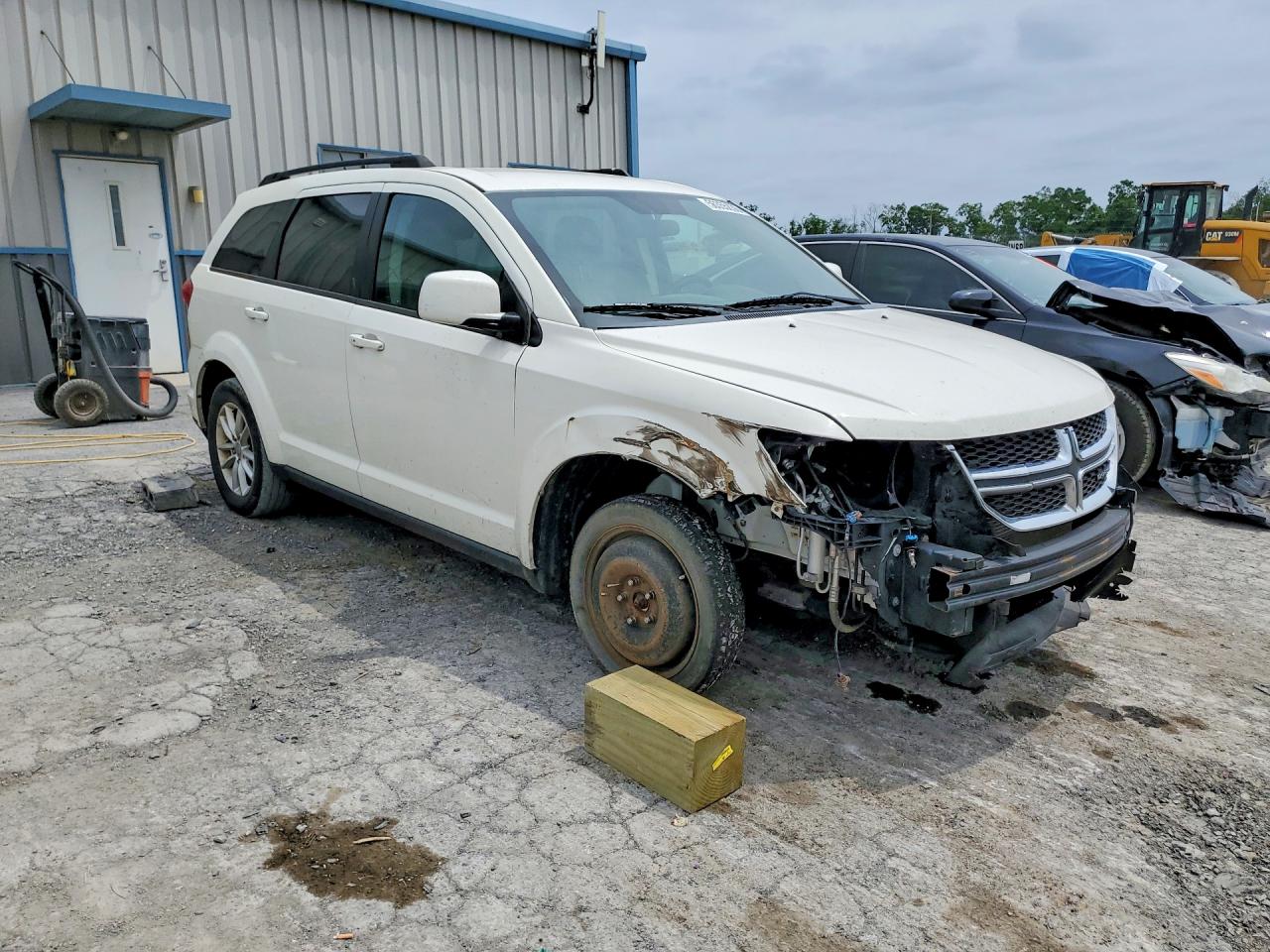 2016 Dodge Journey Sxt White vin: 3C4PDCBG5GT202697
