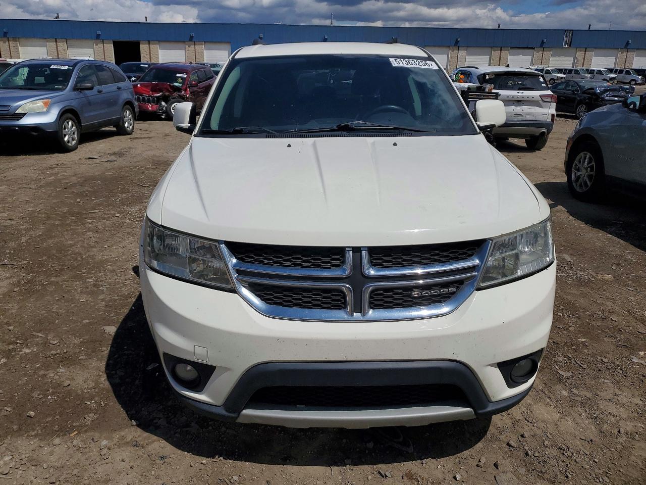 2012 Dodge Journey Sxt White vin: 3C4PDCBG6CT180316
