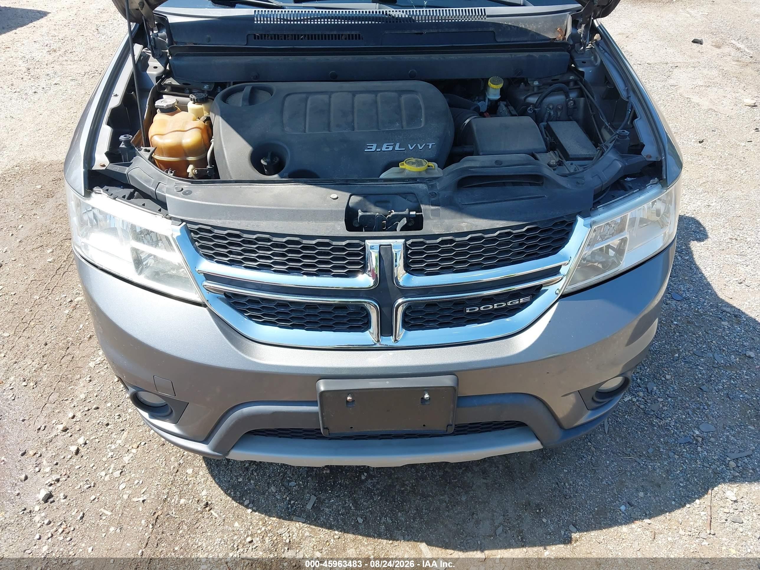 2012 Dodge Journey Sxt Gray vin: 3C4PDCBG6CT244967