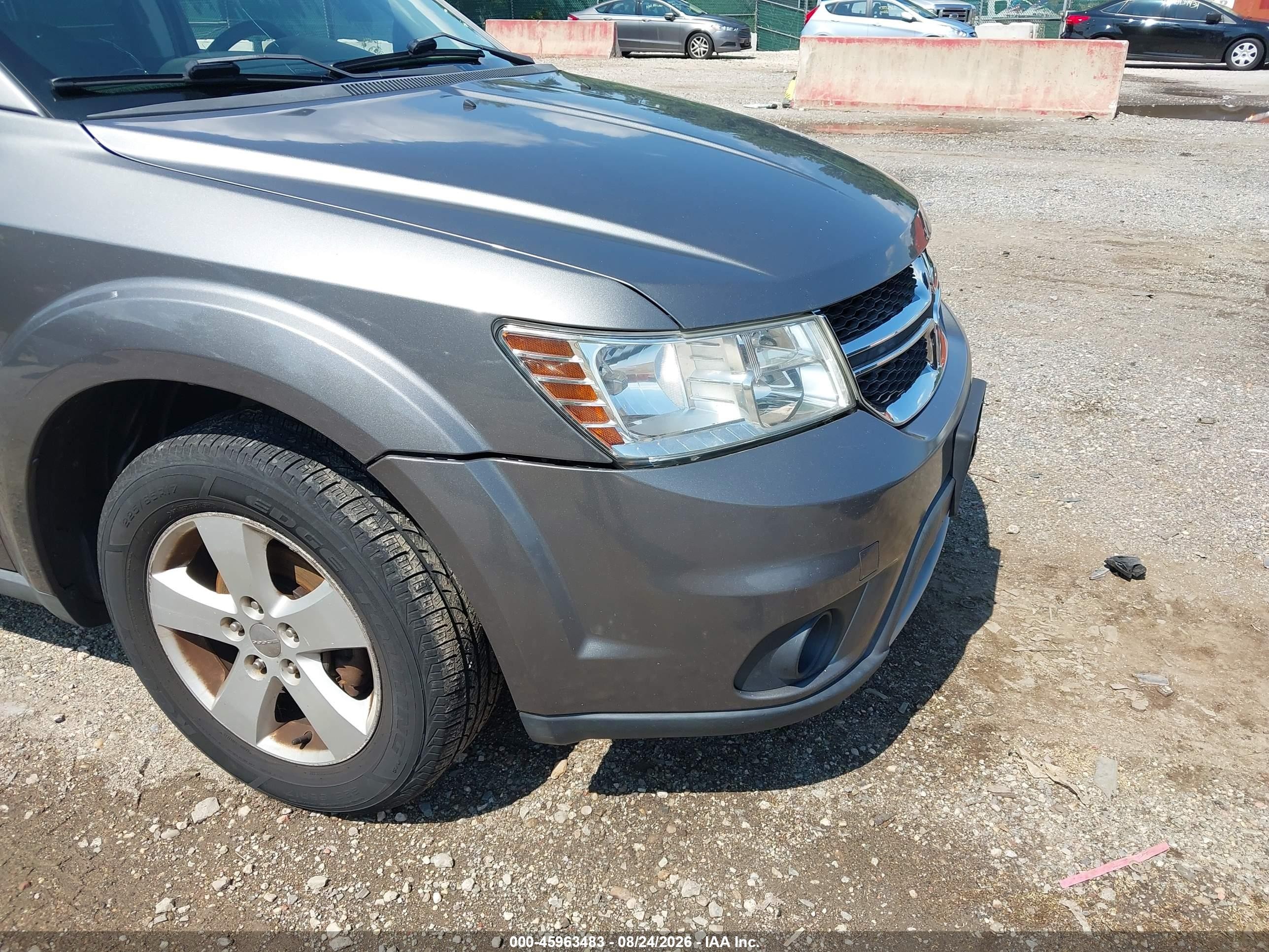 2012 Dodge Journey Sxt Gray vin: 3C4PDCBG6CT244967