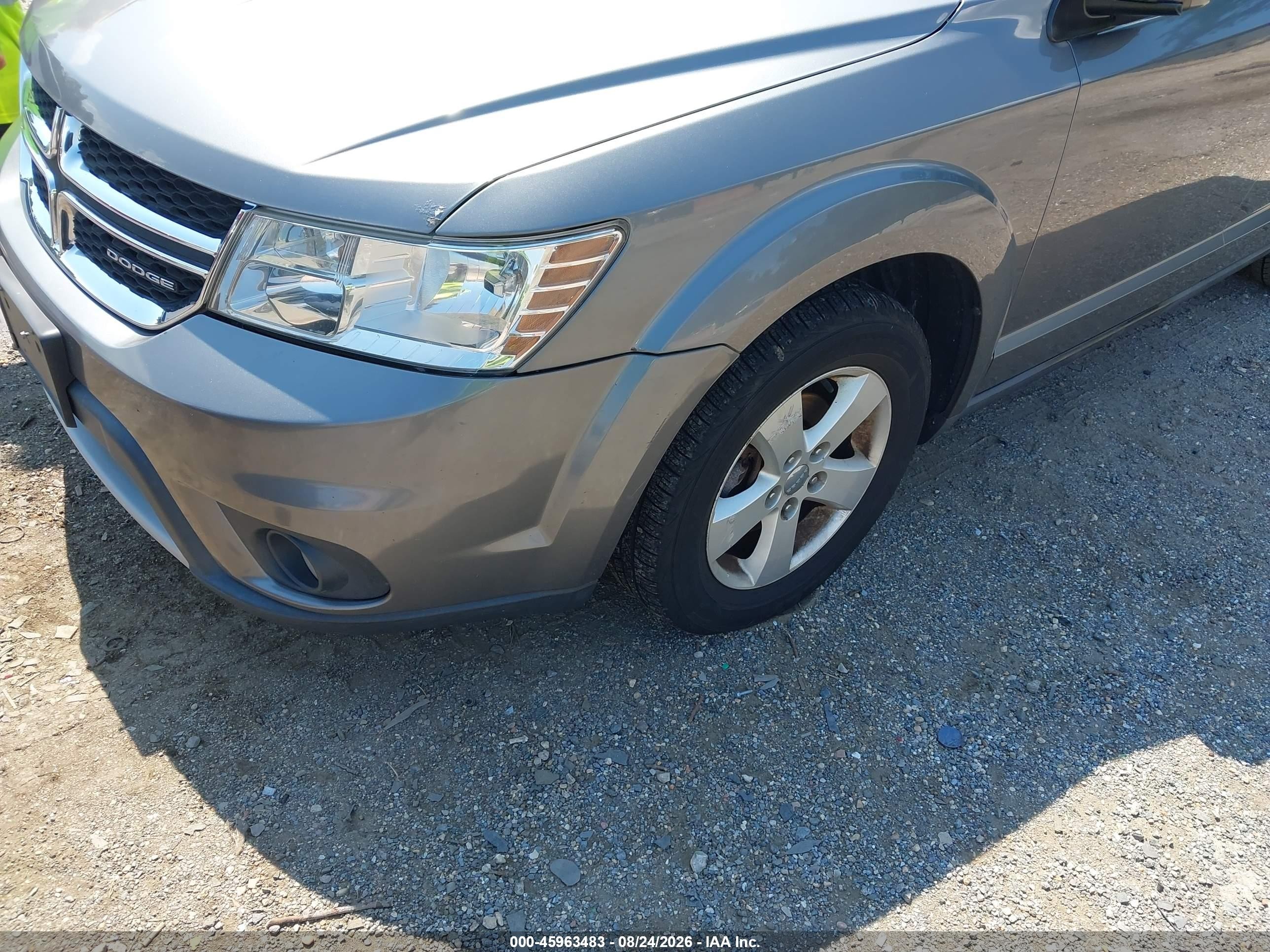 2012 Dodge Journey Sxt Gray vin: 3C4PDCBG6CT244967