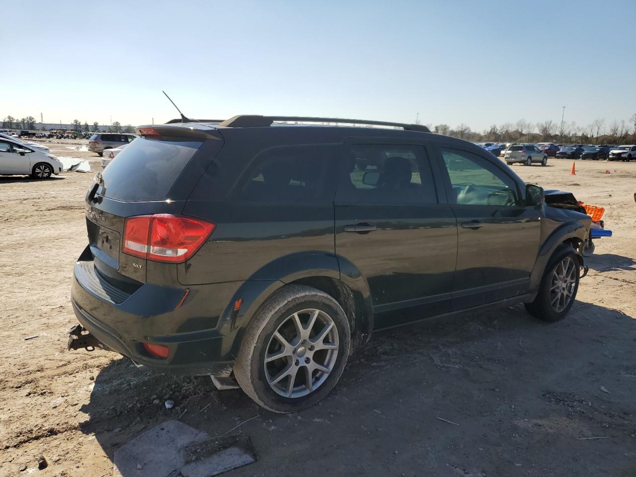 2012 Dodge Journey Sxt Black vin: 3C4PDCBG6CT270694