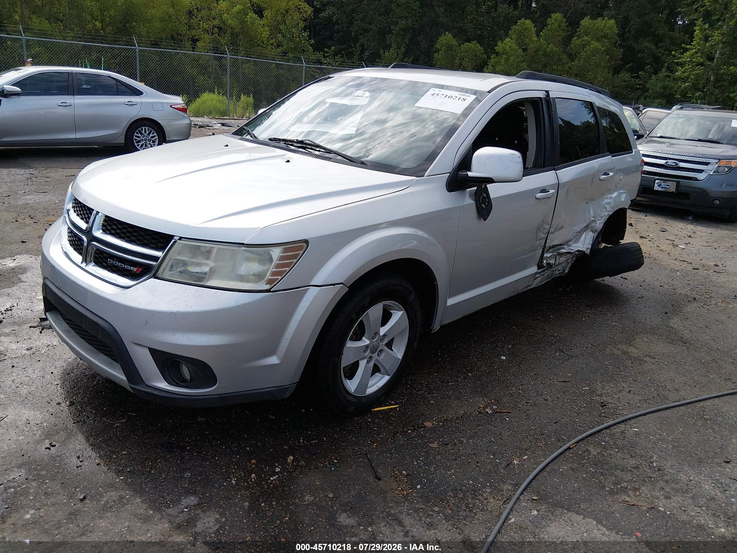 2012 Dodge Journey Sxt Silver vin: 3C4PDCBG6CT322471