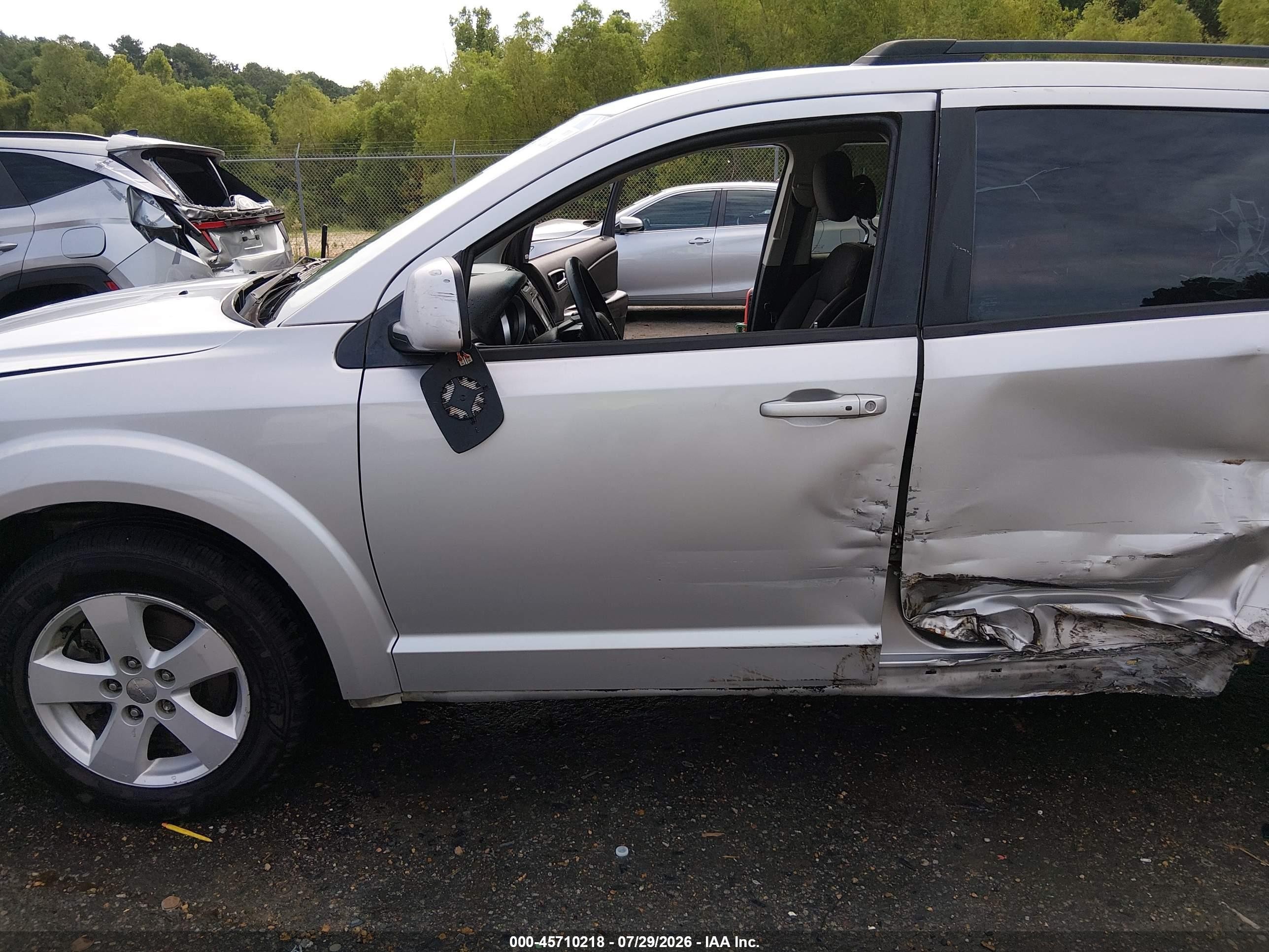 2012 Dodge Journey Sxt Silver vin: 3C4PDCBG6CT322471