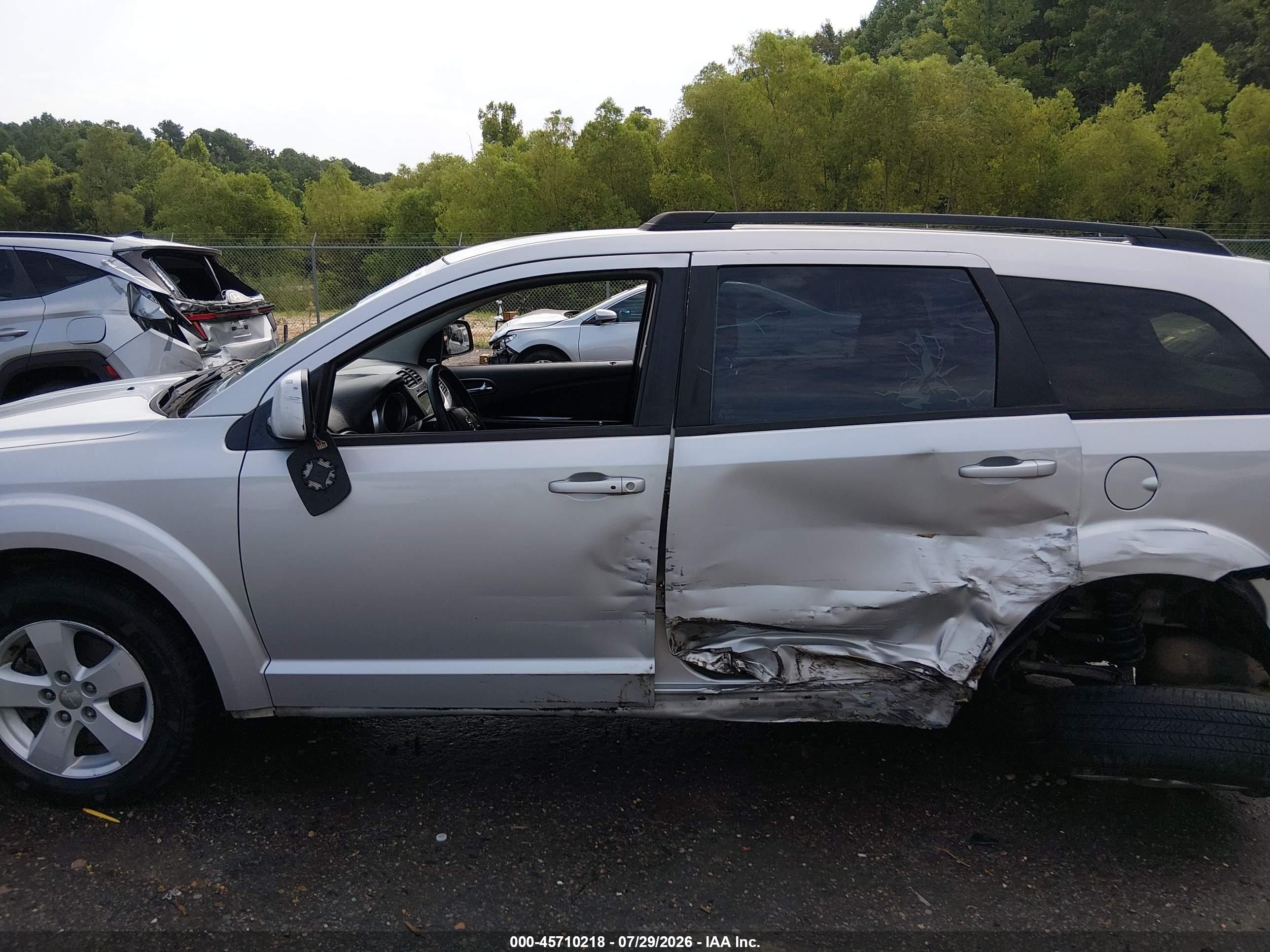 2012 Dodge Journey Sxt Silver vin: 3C4PDCBG6CT322471