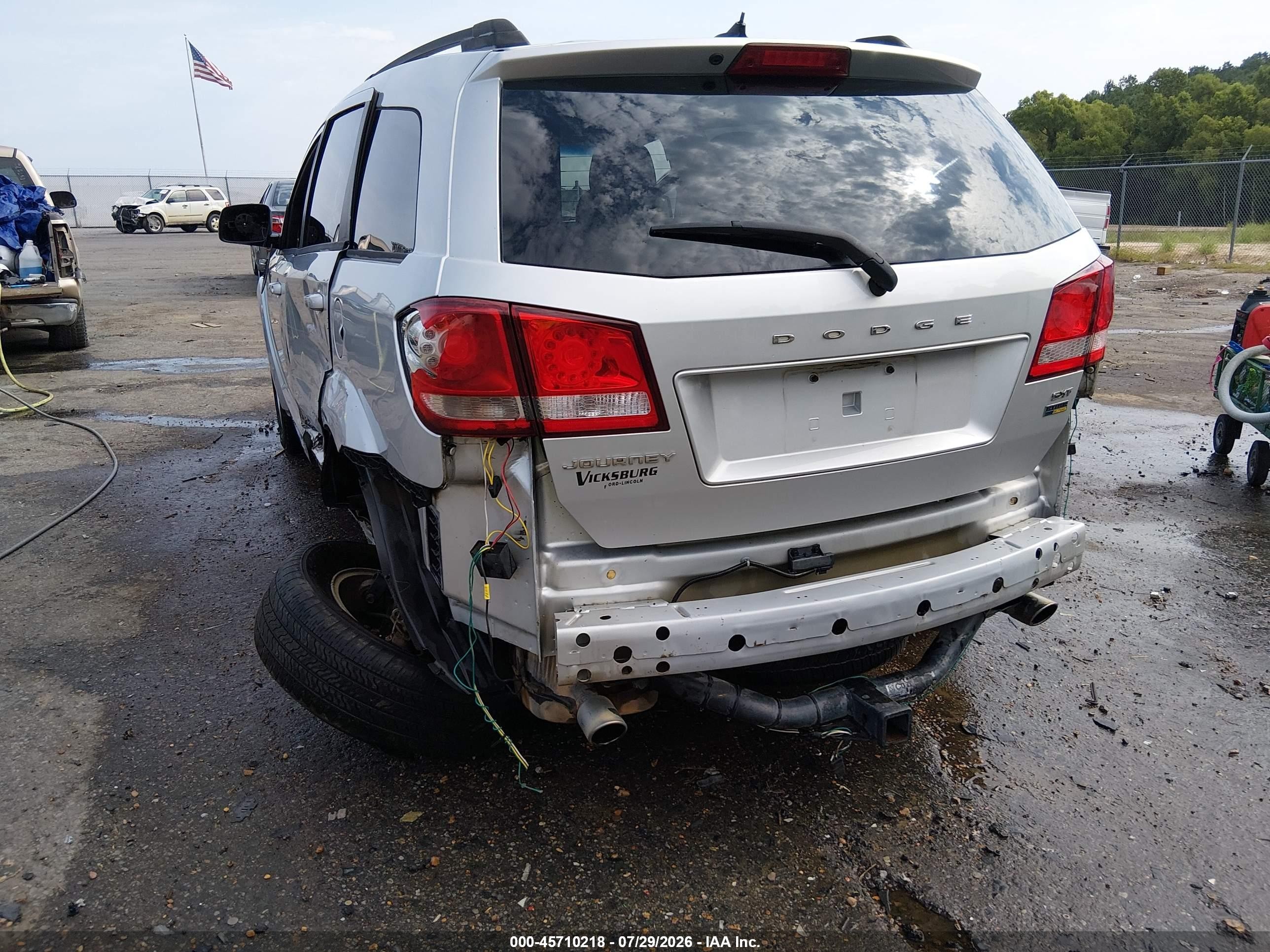 2012 Dodge Journey Sxt Silver vin: 3C4PDCBG6CT322471