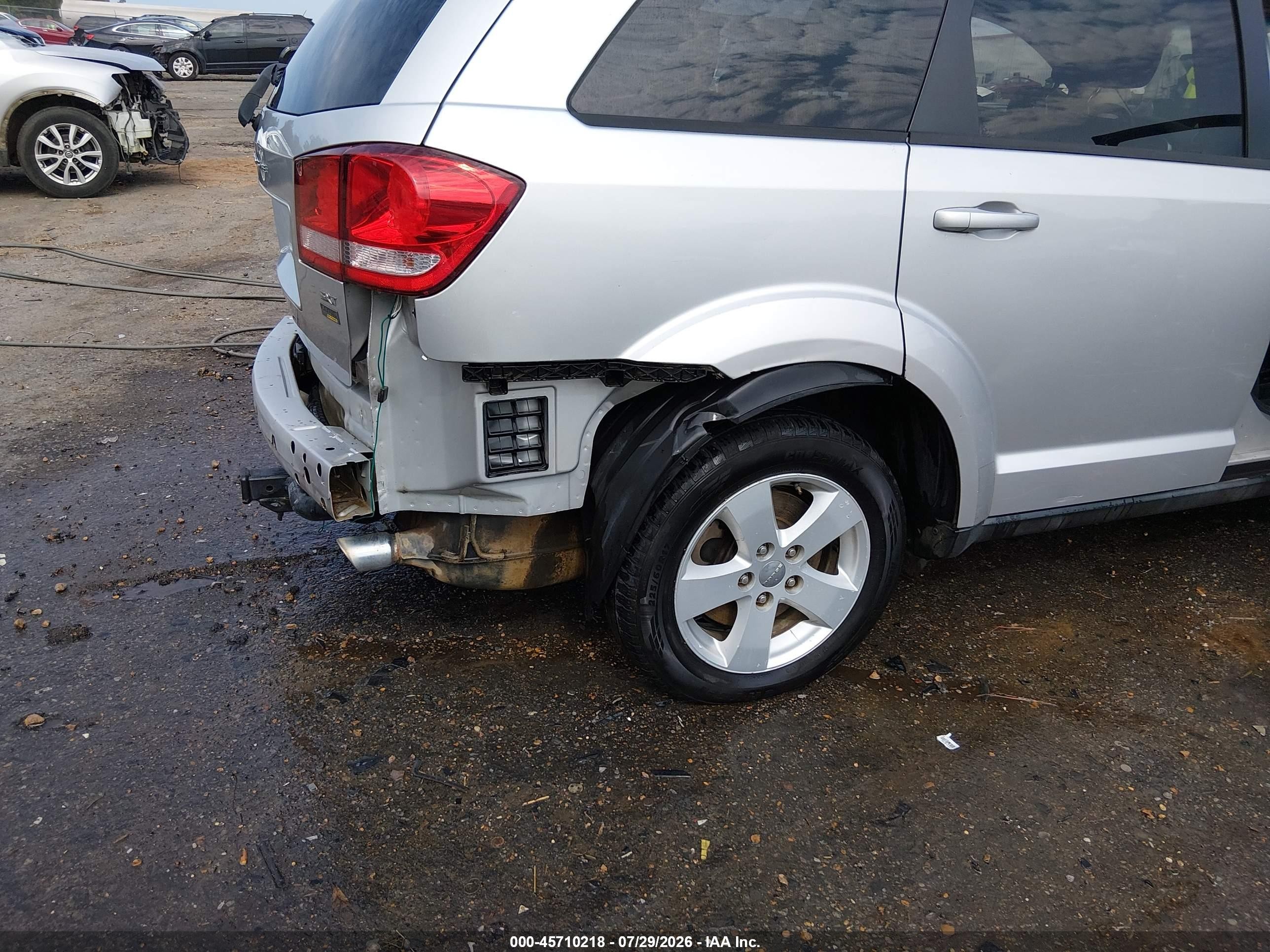 2012 Dodge Journey Sxt Silver vin: 3C4PDCBG6CT322471