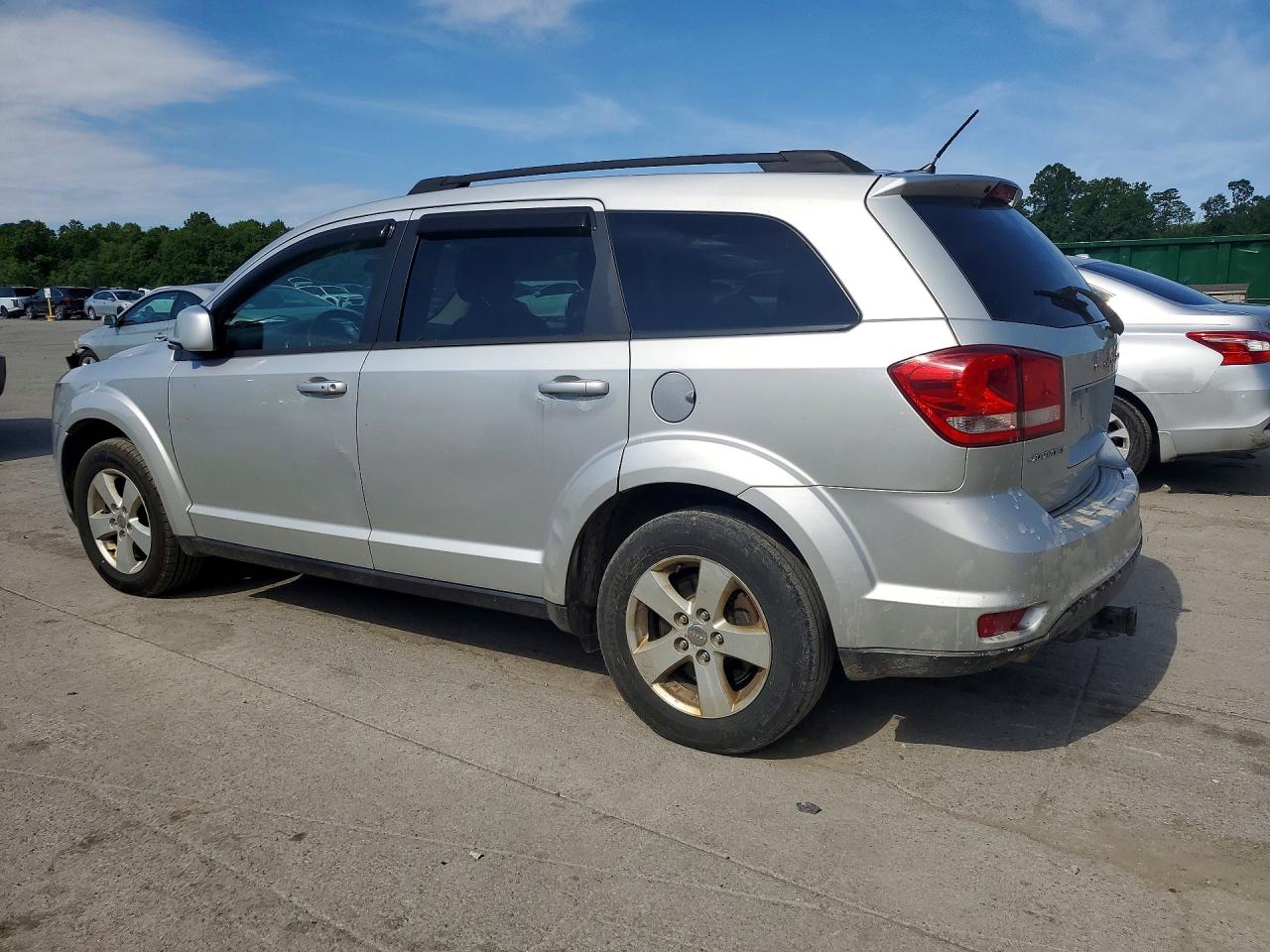 2012 Dodge Journey Sxt Silver vin: 3C4PDCBG6CT396215