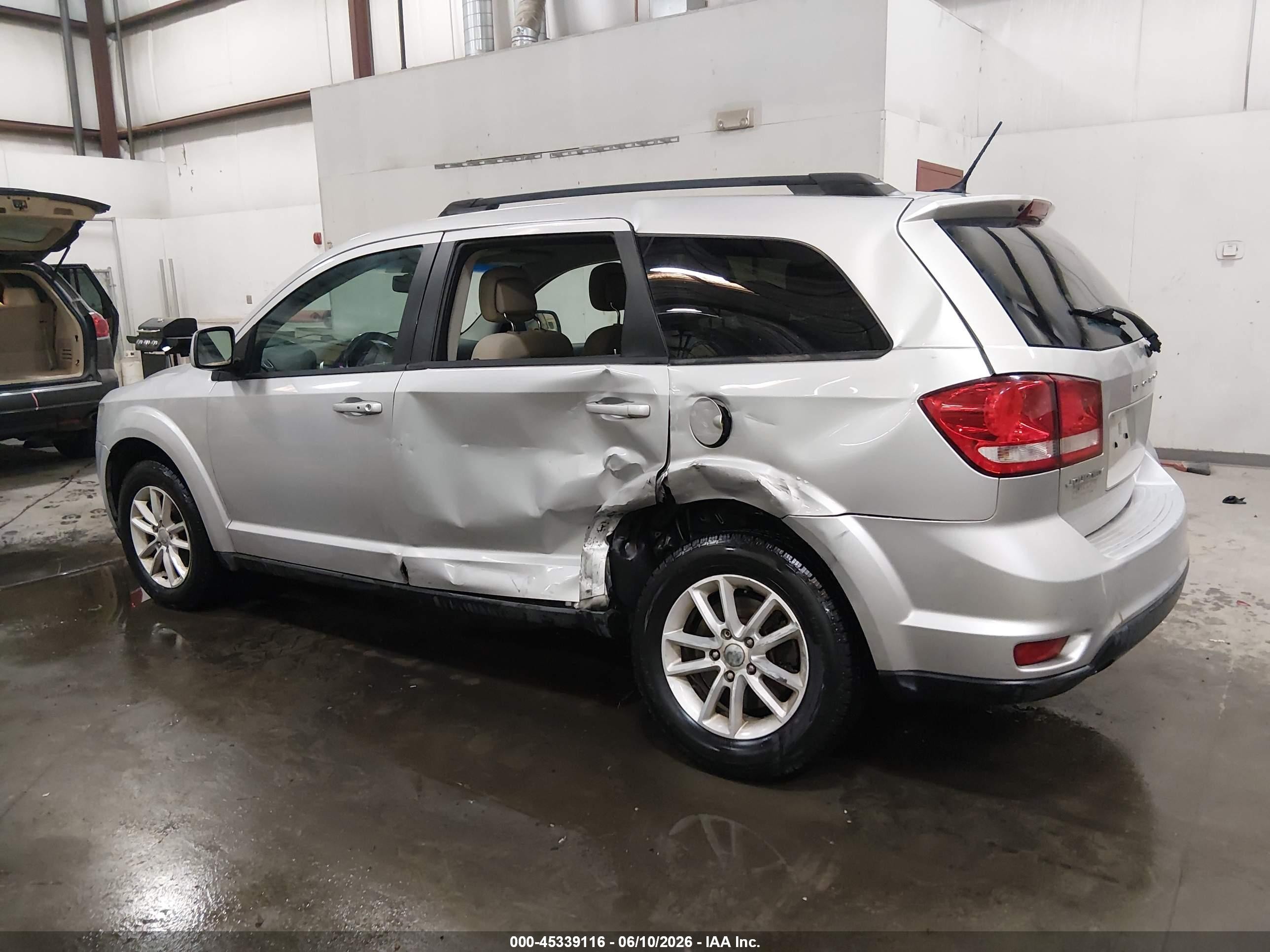 2013 Dodge Journey Sxt Gray vin: 3C4PDCBG6DT562511