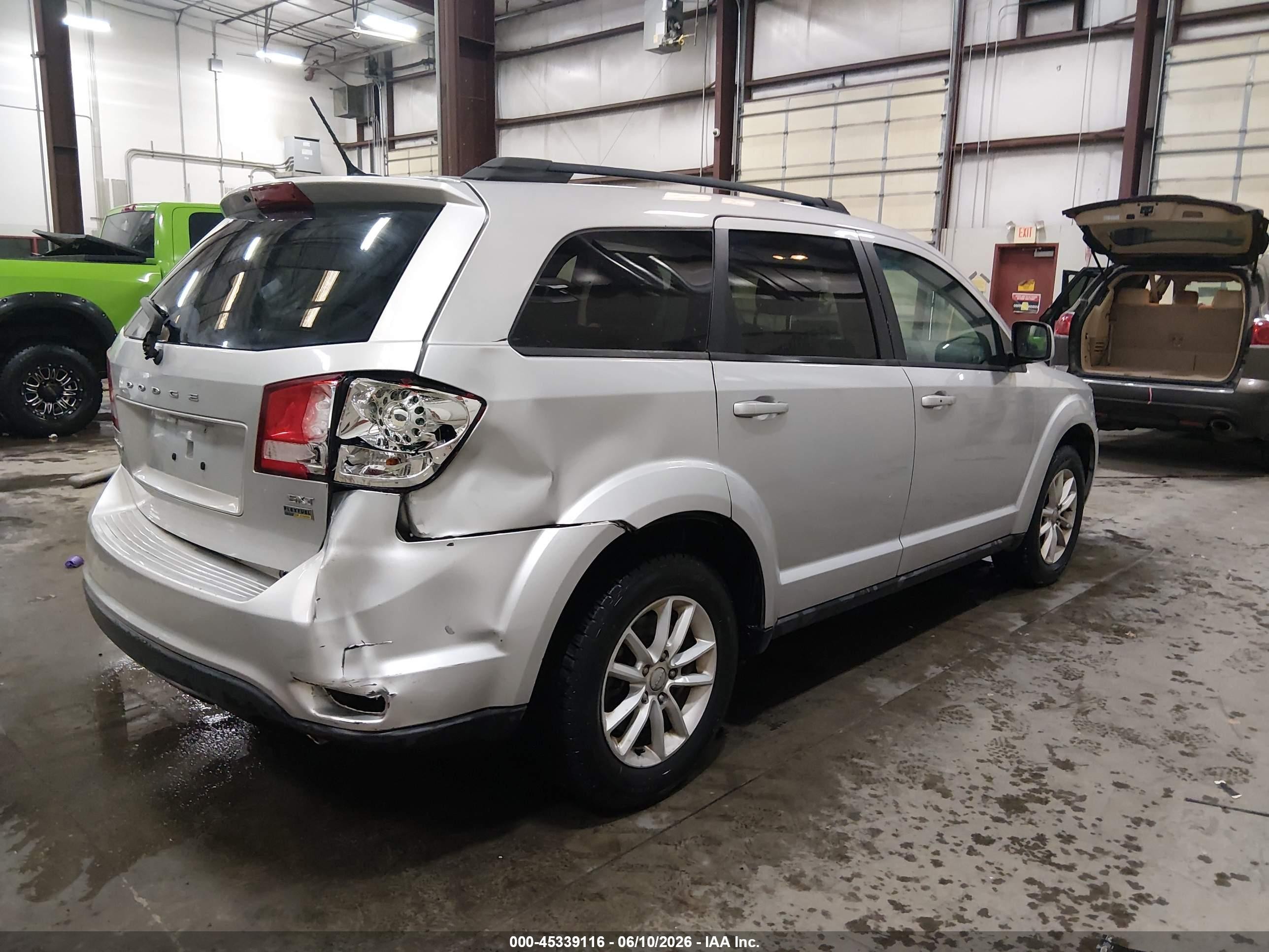 2013 Dodge Journey Sxt Gray vin: 3C4PDCBG6DT562511