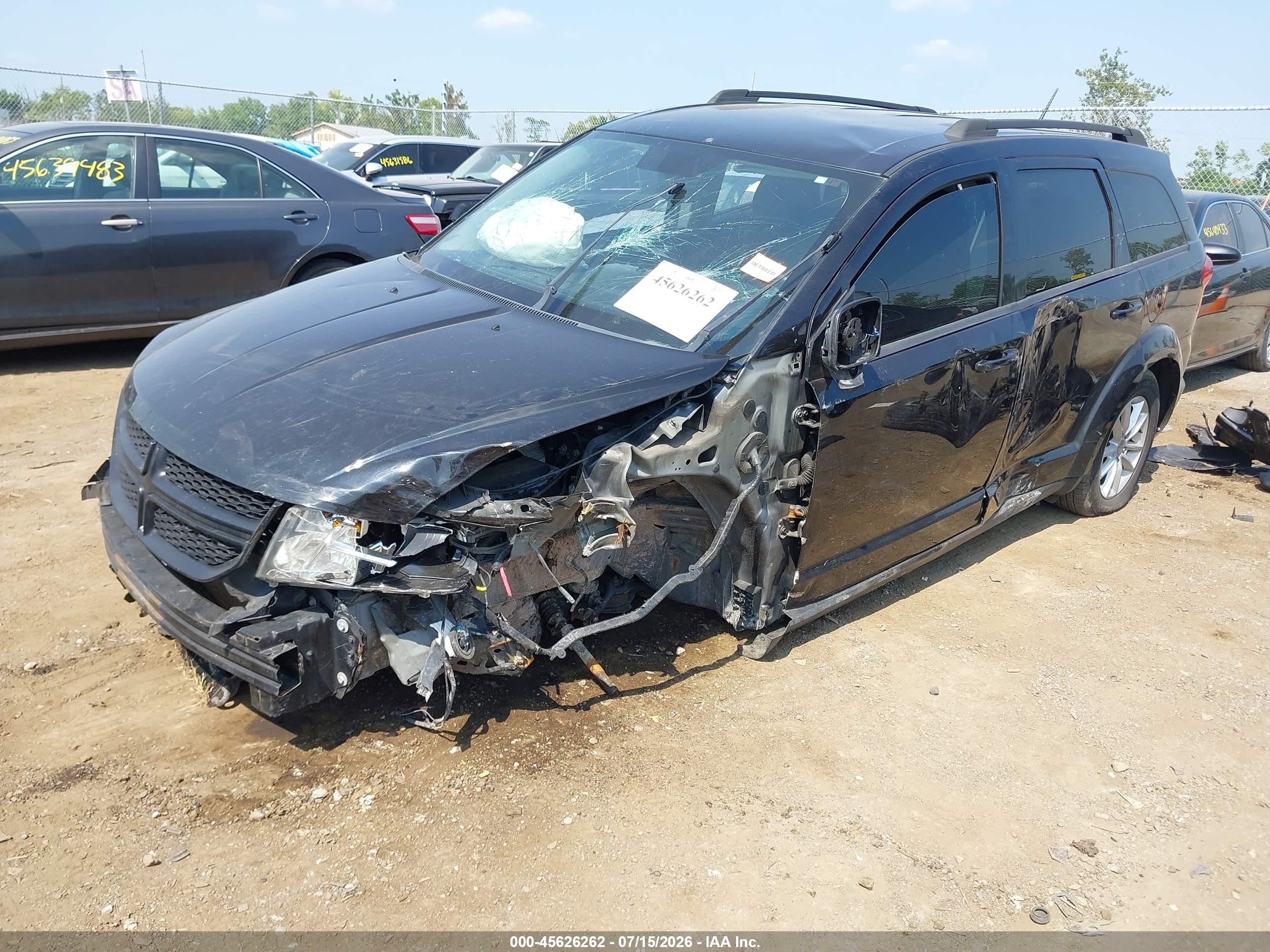 2013 Dodge Journey Sxt Black vin: 3C4PDCBG6DT587473