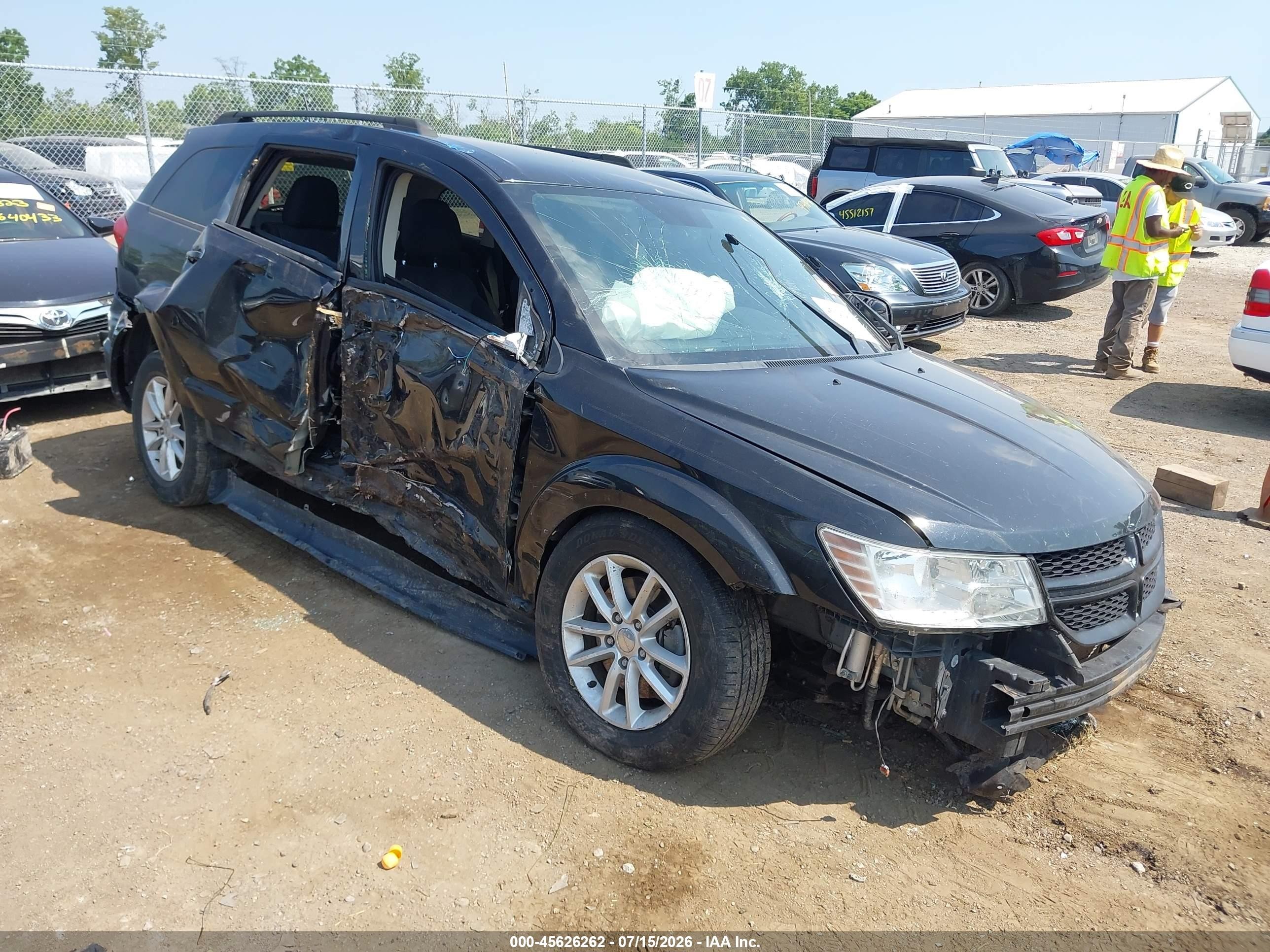 2013 Dodge Journey Sxt Black vin: 3C4PDCBG6DT587473
