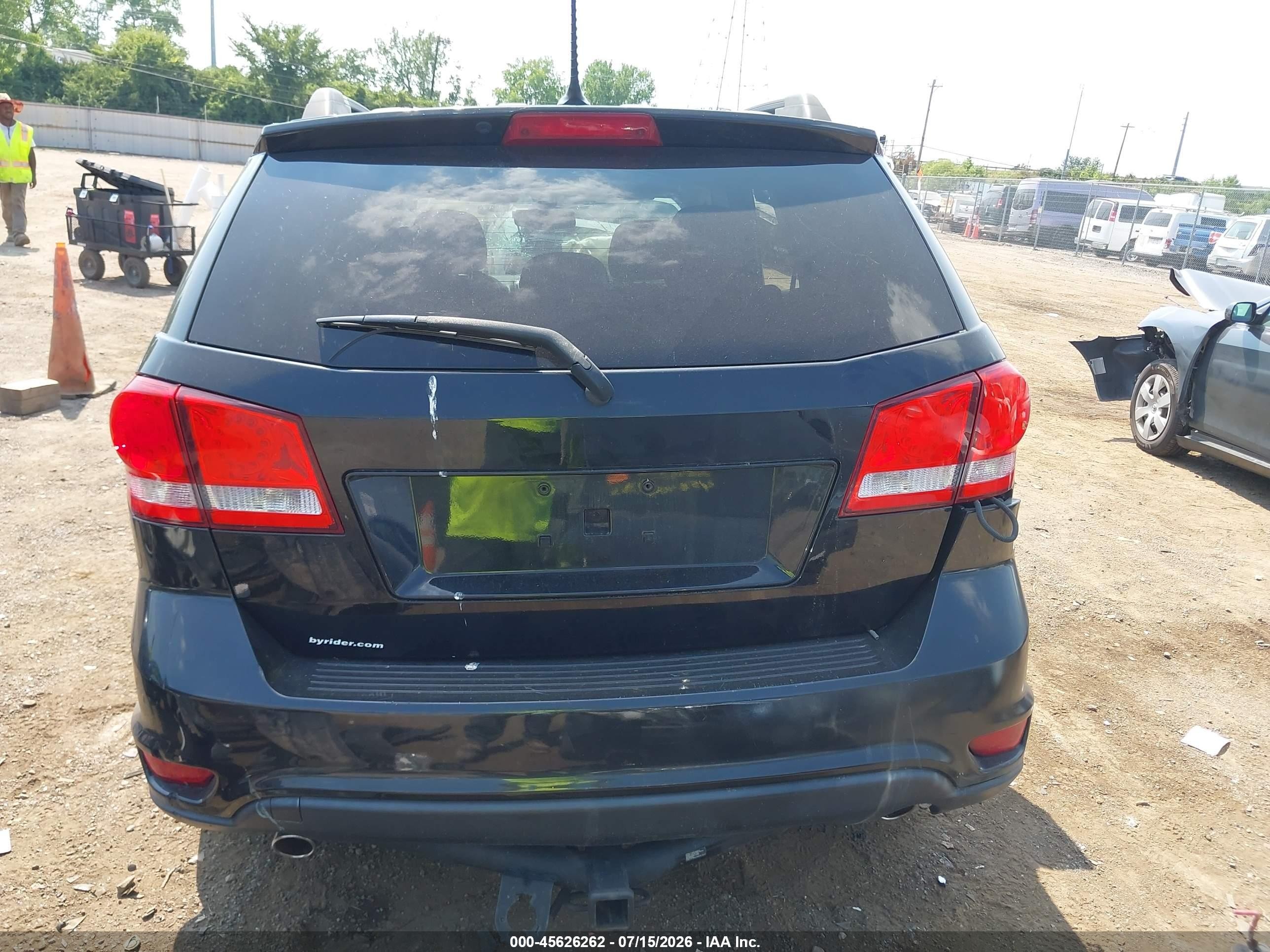 2013 Dodge Journey Sxt Black vin: 3C4PDCBG6DT587473
