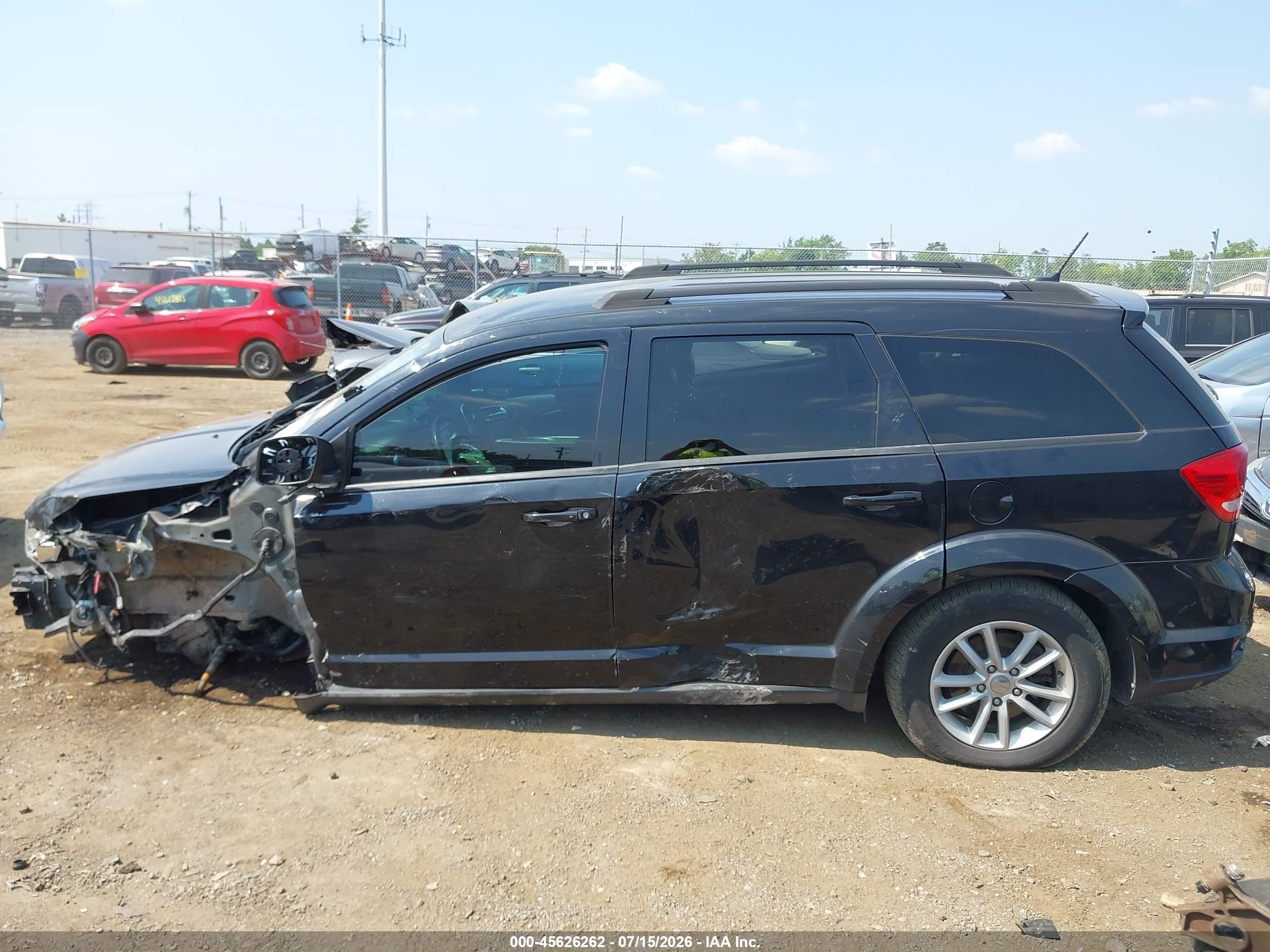 2013 Dodge Journey Sxt Black vin: 3C4PDCBG6DT587473