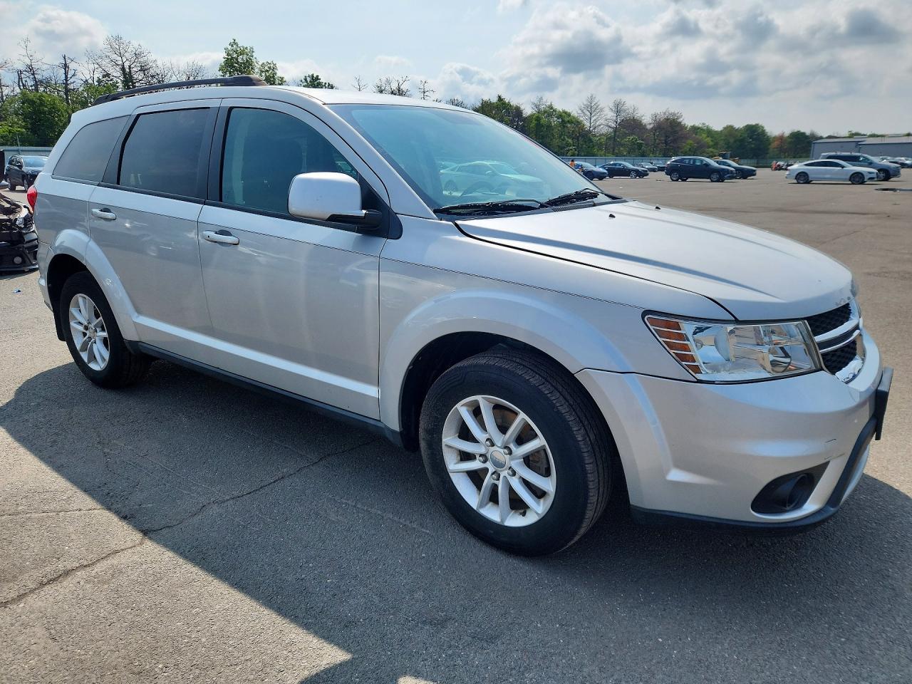 2013 Dodge Journey Sxt Silver vin: 3C4PDCBG6DT618205