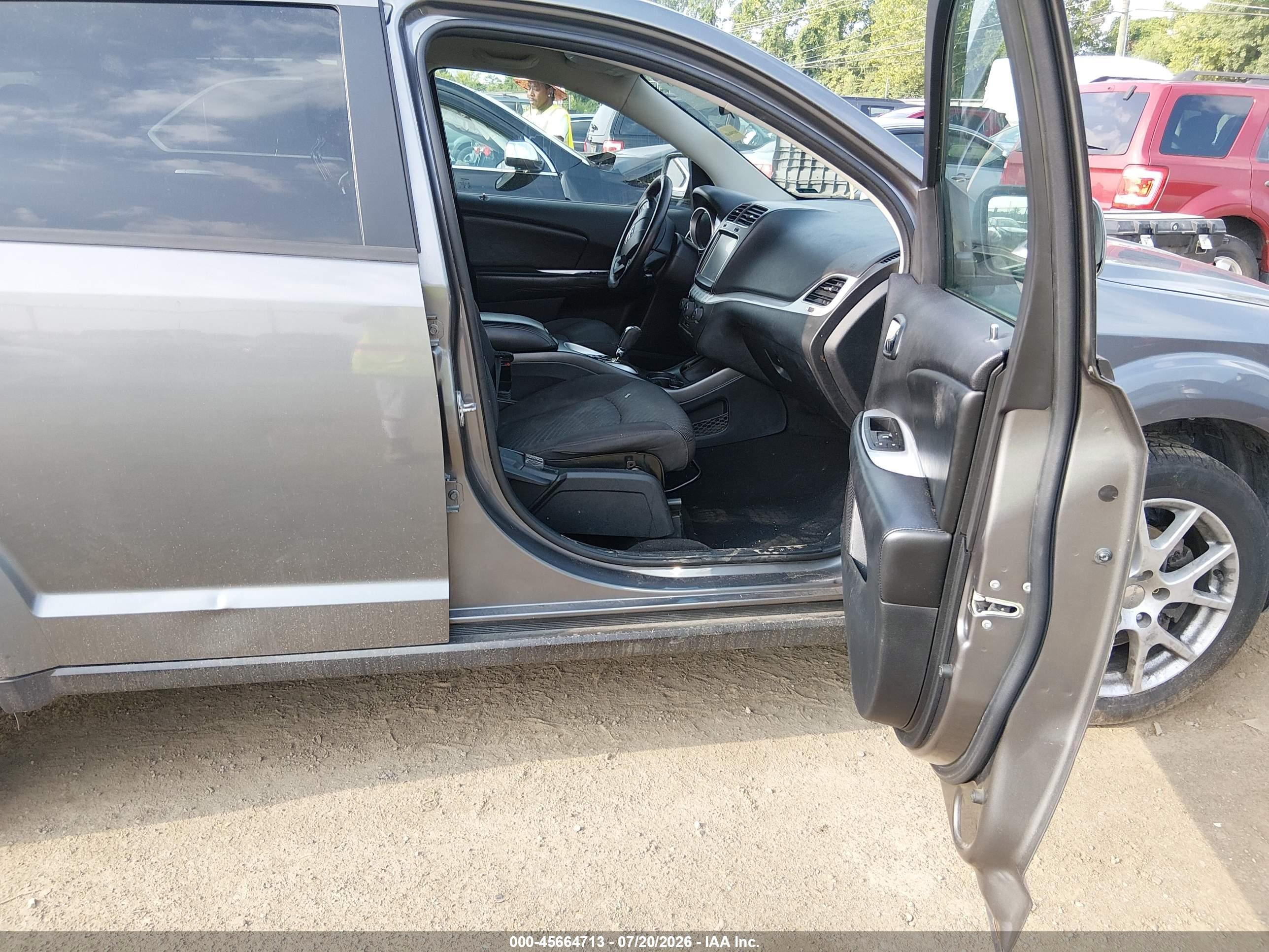 2013 Dodge Journey Sxt Gray vin: 3C4PDCBG6DT653262