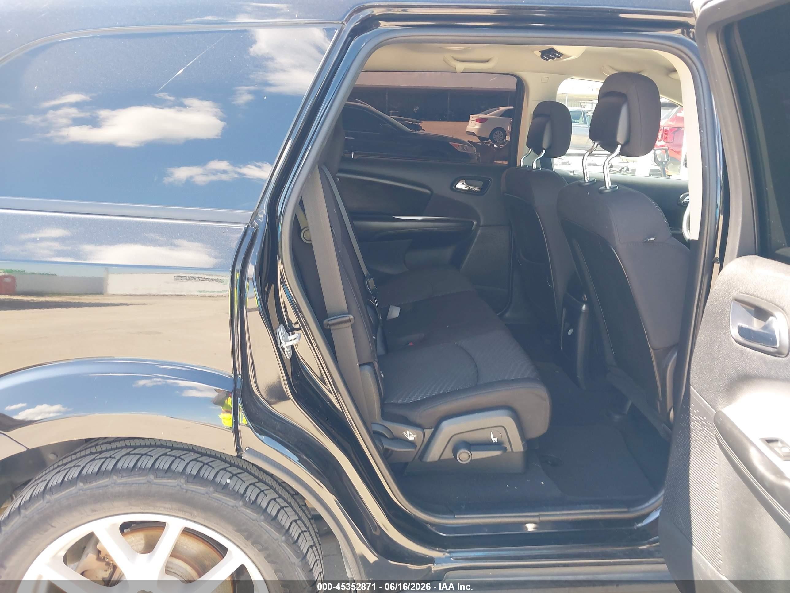 2014 Dodge Journey Sxt Black vin: 3C4PDCBG6ET122659
