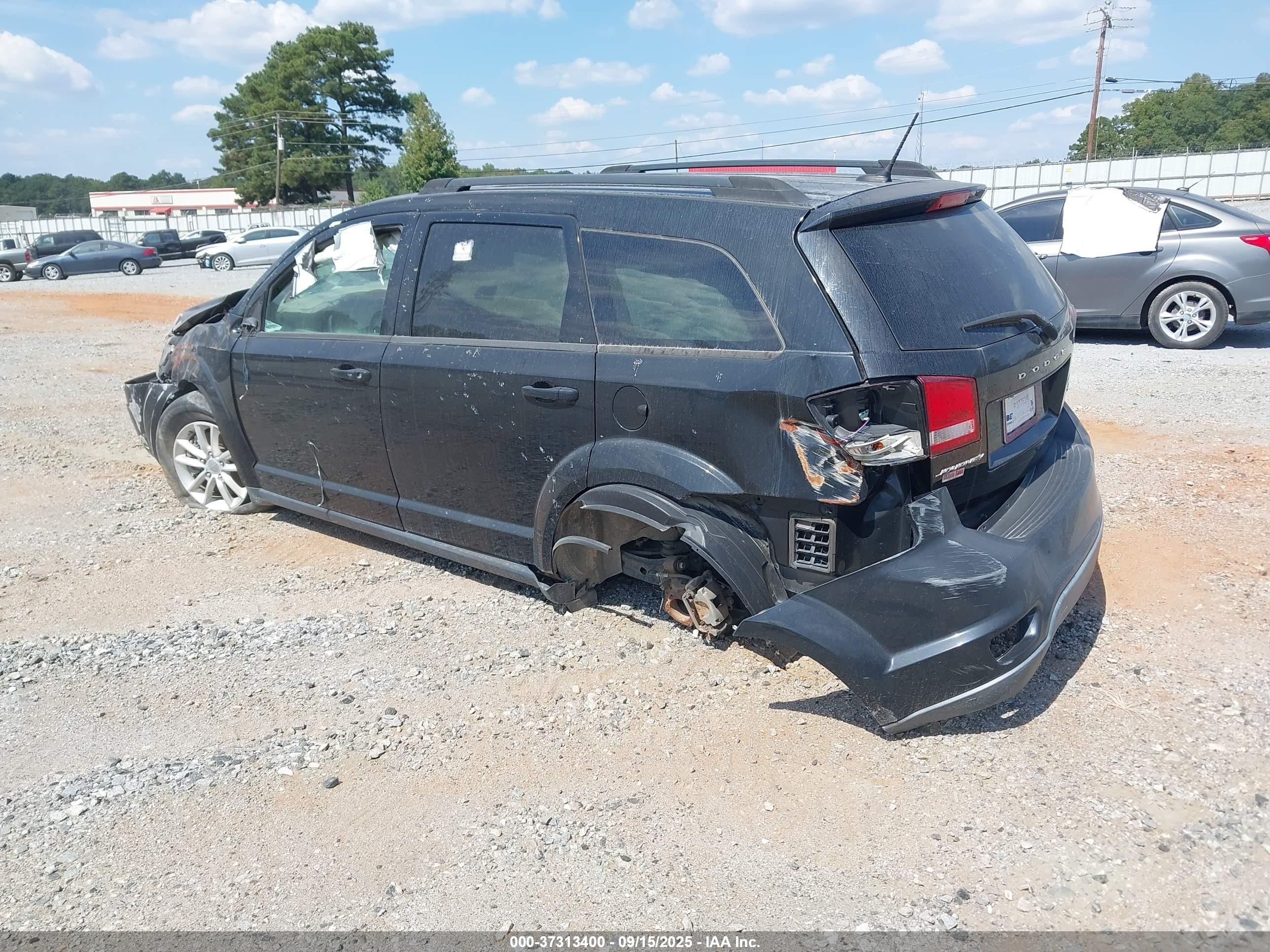 2014 Dodge Journey Sxt Черный vin: 3C4PDCBG6ET139168