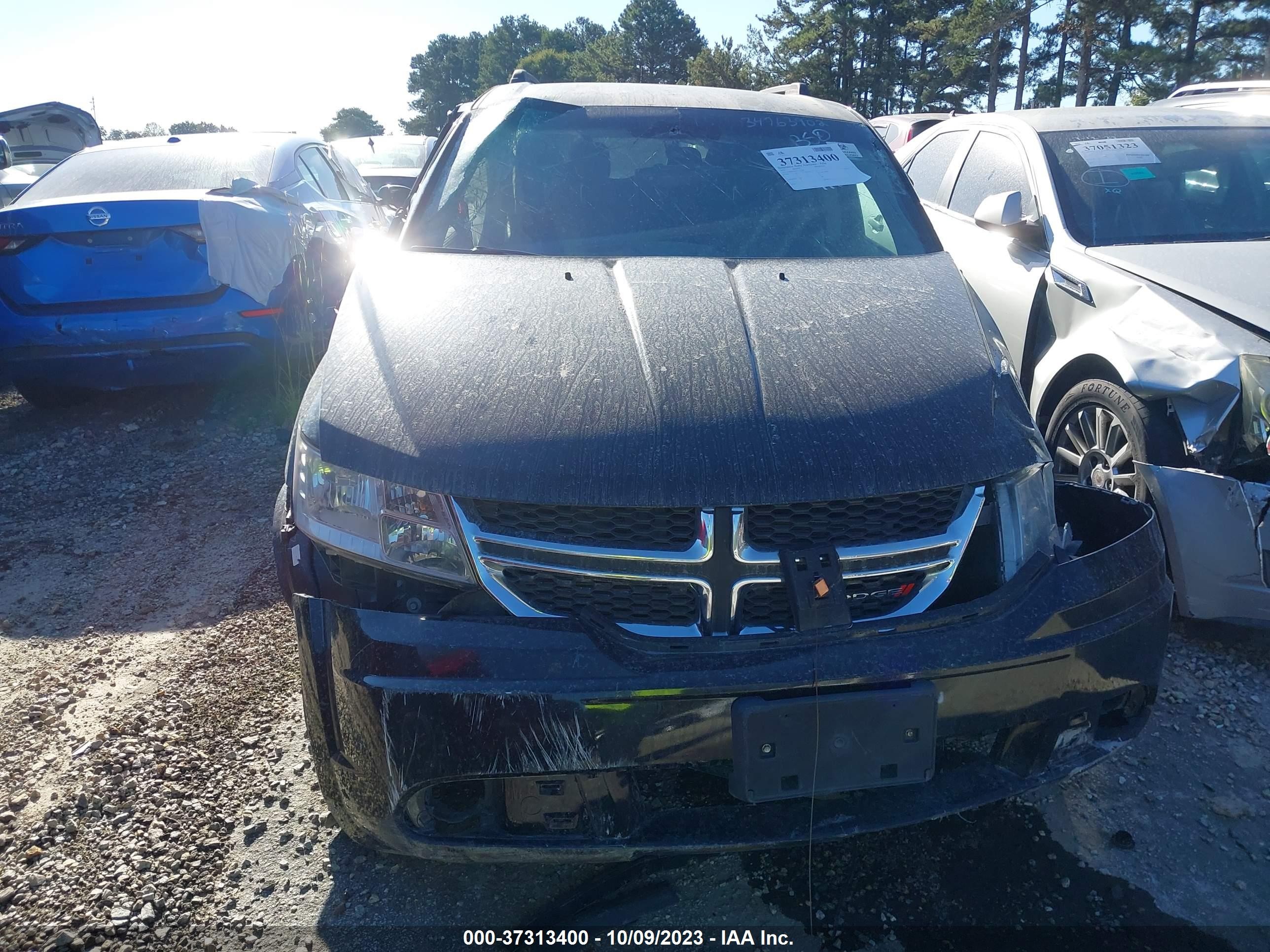 2014 Dodge Journey Sxt Черный vin: 3C4PDCBG6ET139168