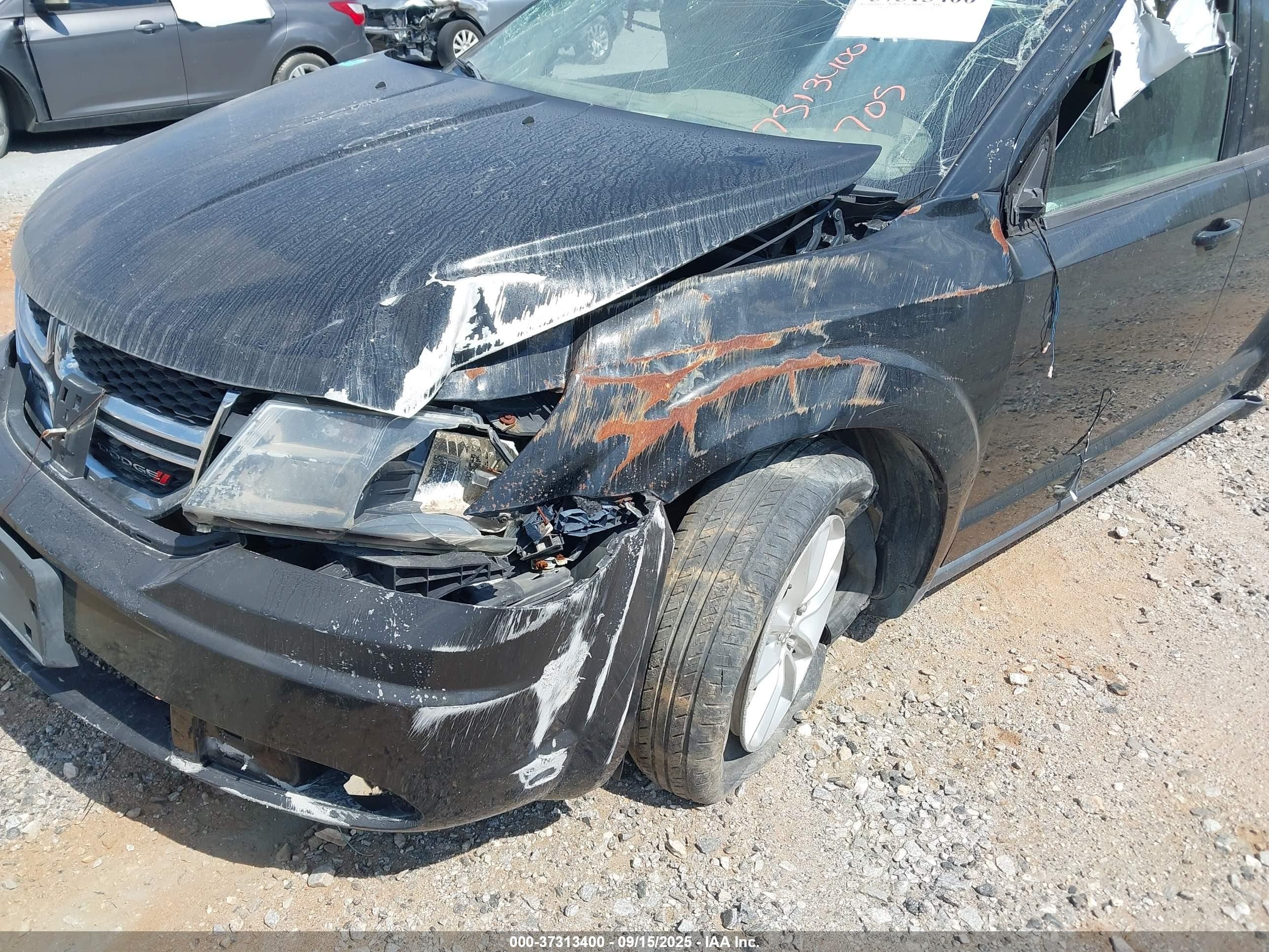 2014 Dodge Journey Sxt Черный vin: 3C4PDCBG6ET139168