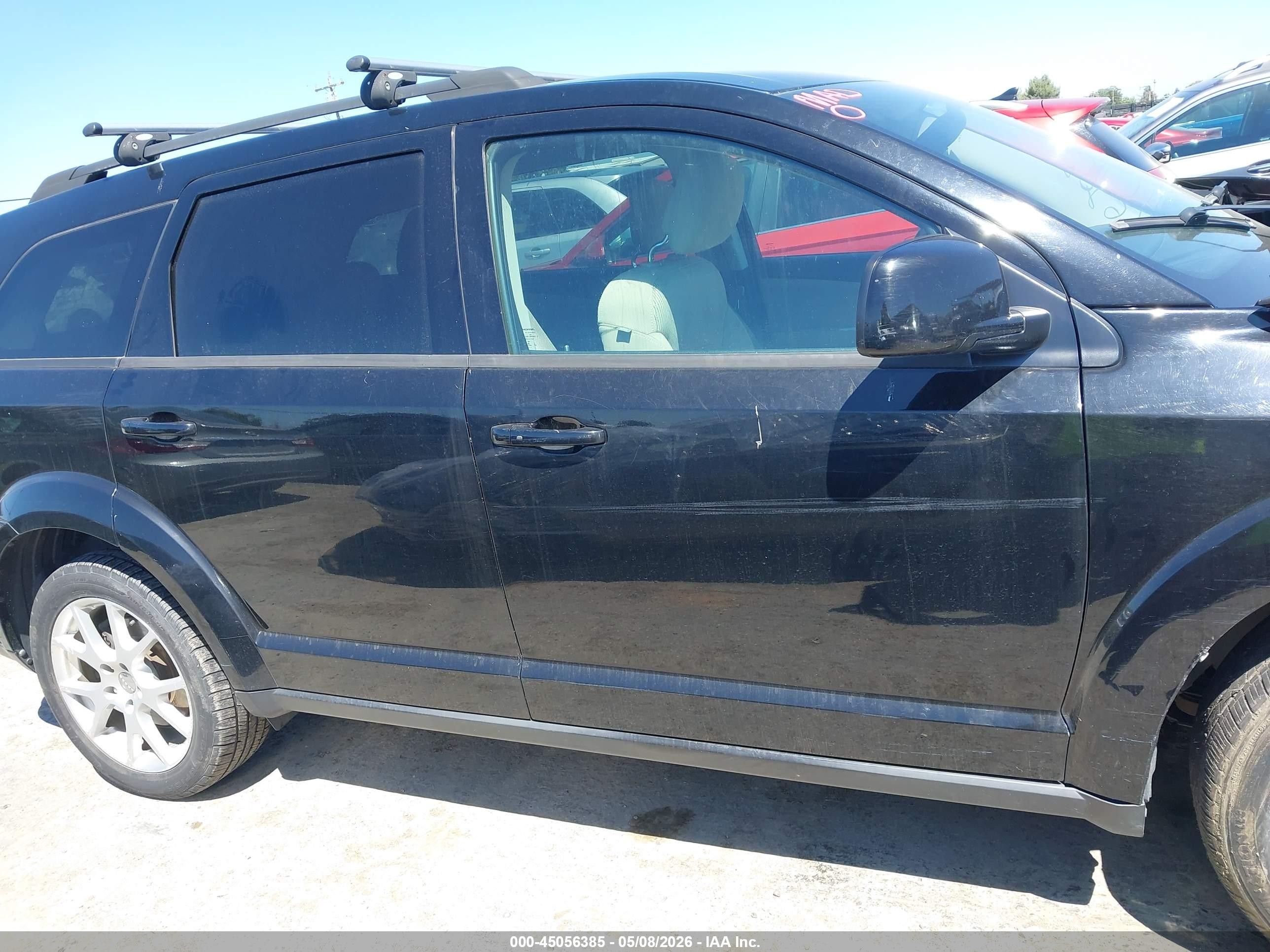 2014 Dodge Journey Sxt Black vin: 3C4PDCBG6ET153894