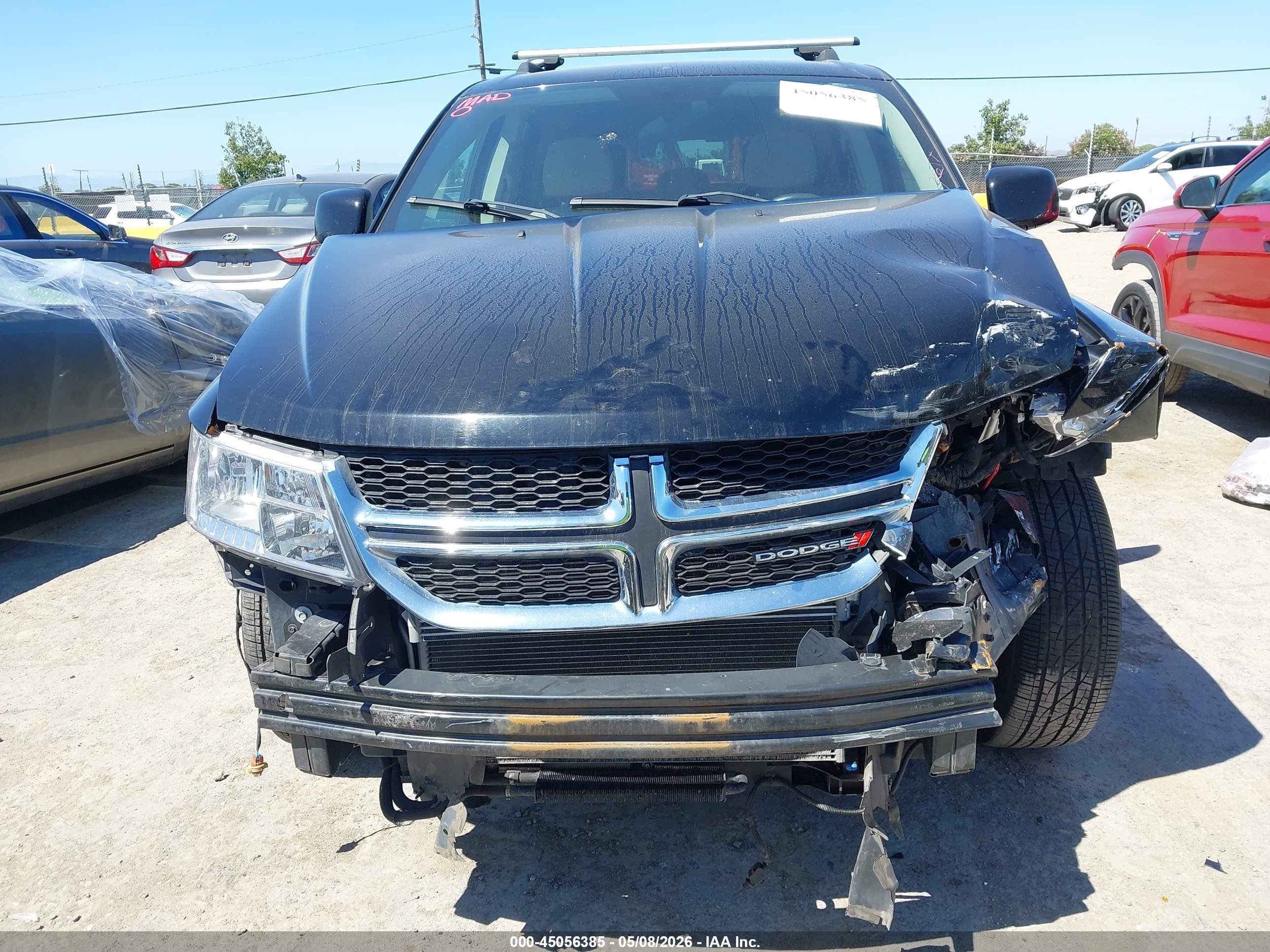 2014 Dodge Journey Sxt Black vin: 3C4PDCBG6ET153894