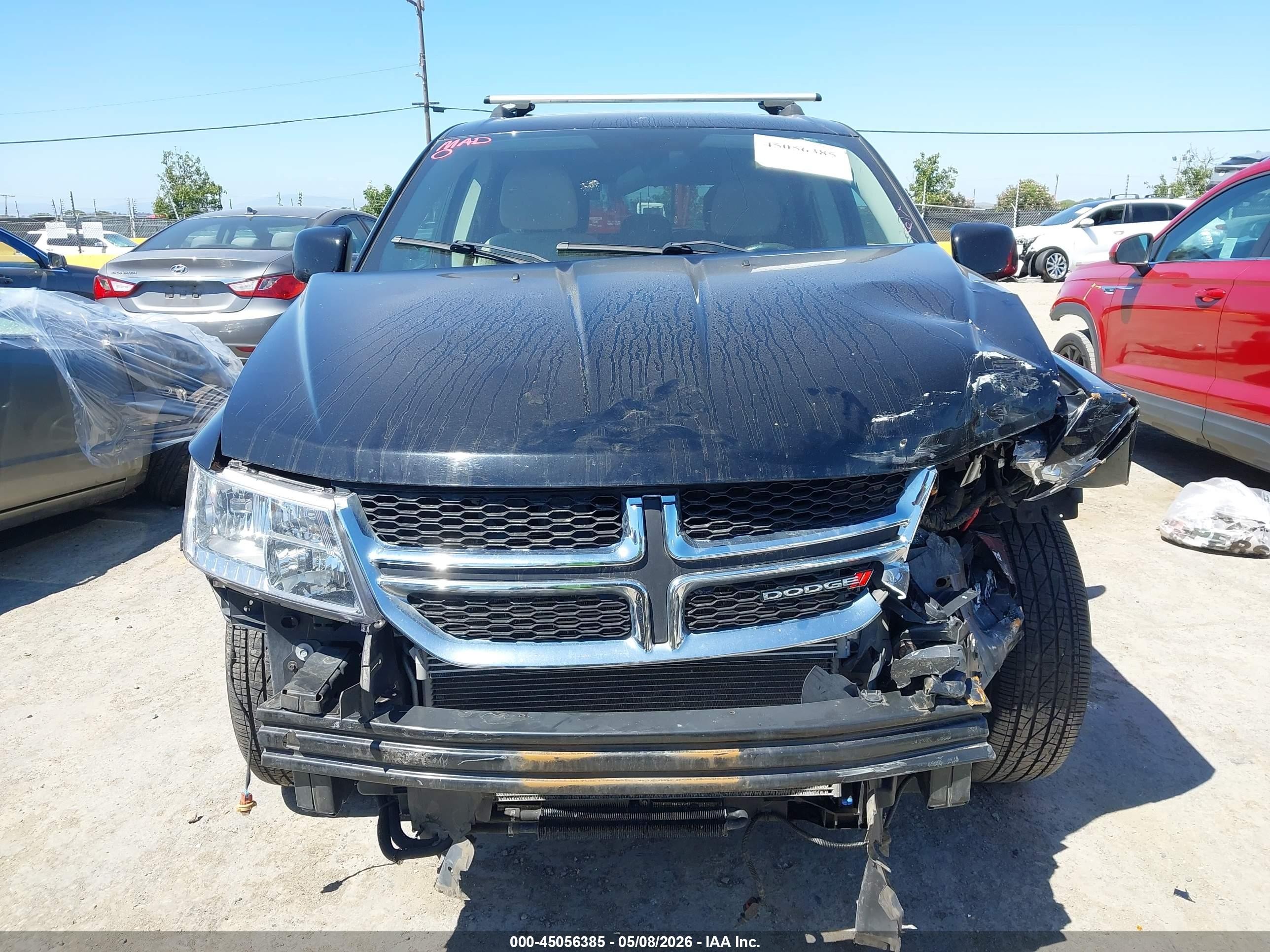 2014 Dodge Journey Sxt Black vin: 3C4PDCBG6ET153894